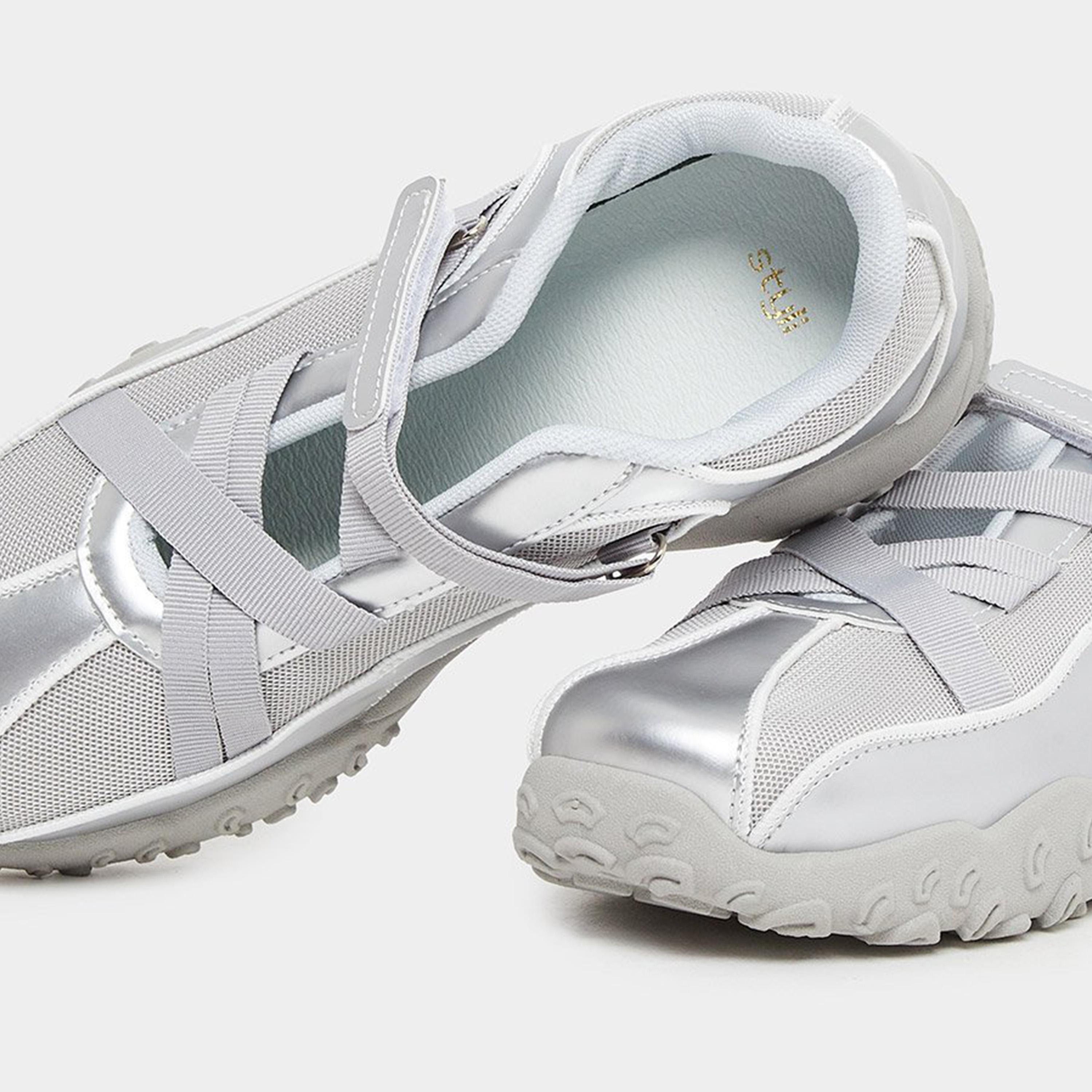 ستايلي - حذاء رياضي قصّة مريحة للنساء لون أبيض-women-shoes-sneakers-image-4