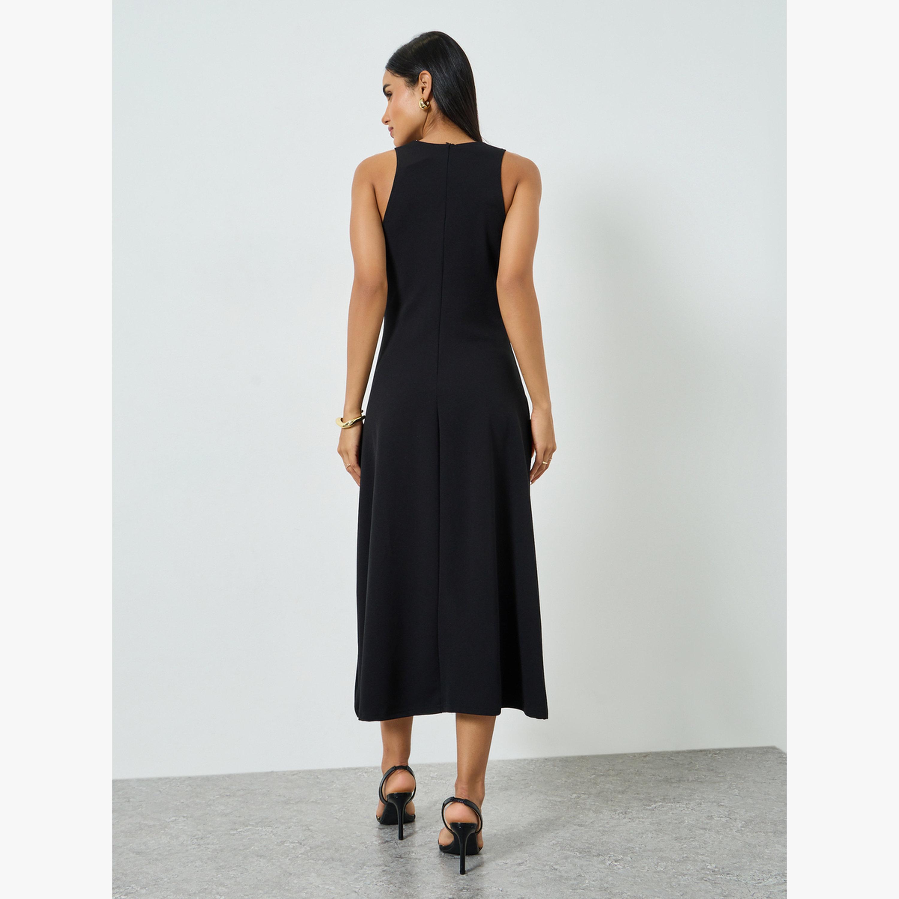Take Two Color Block Sleeveless Midi Dress-women-clothing-dresses-image-5