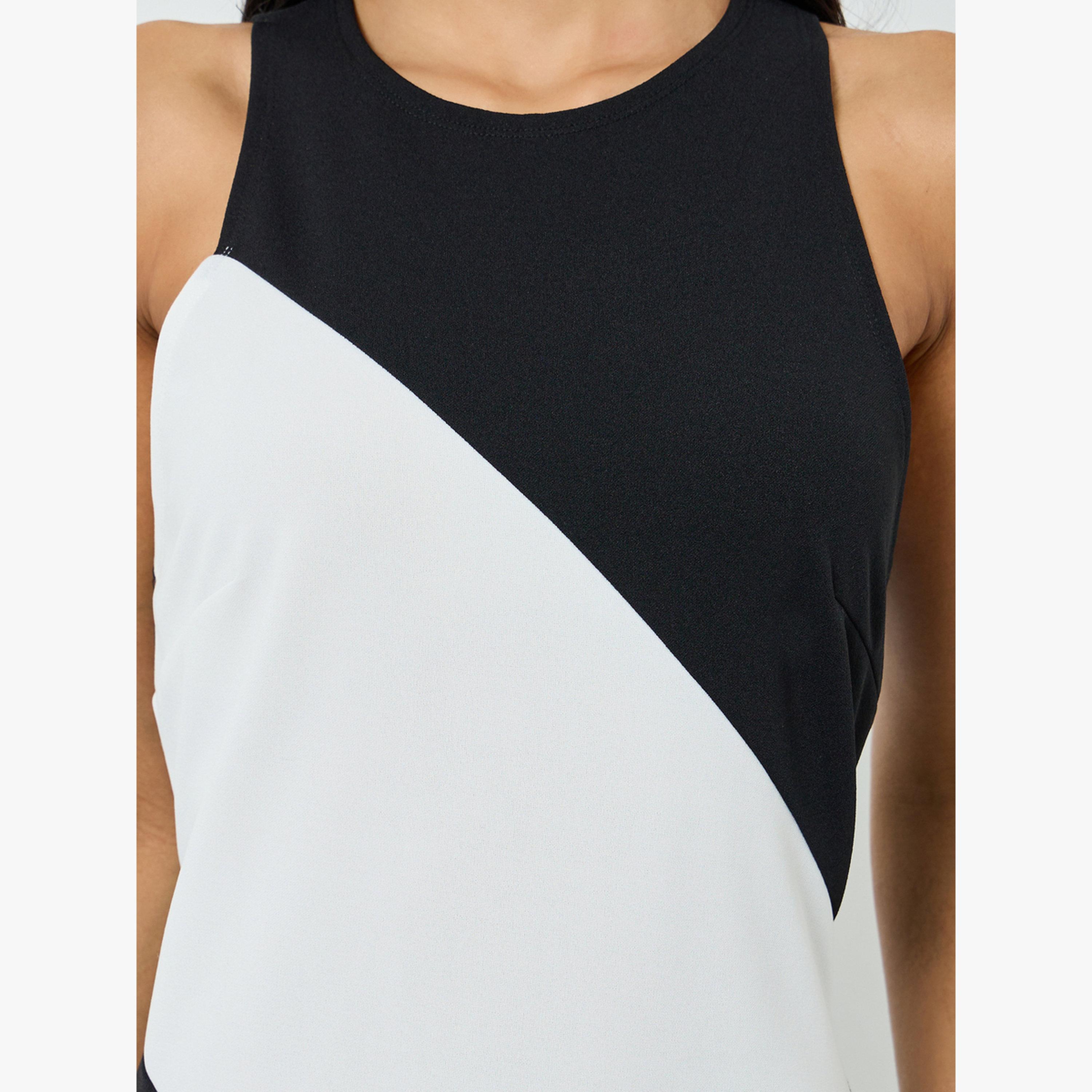 فستان ميدي بلا أكمام ونمط كتل الالوان-women-clothing-dresses-image-6