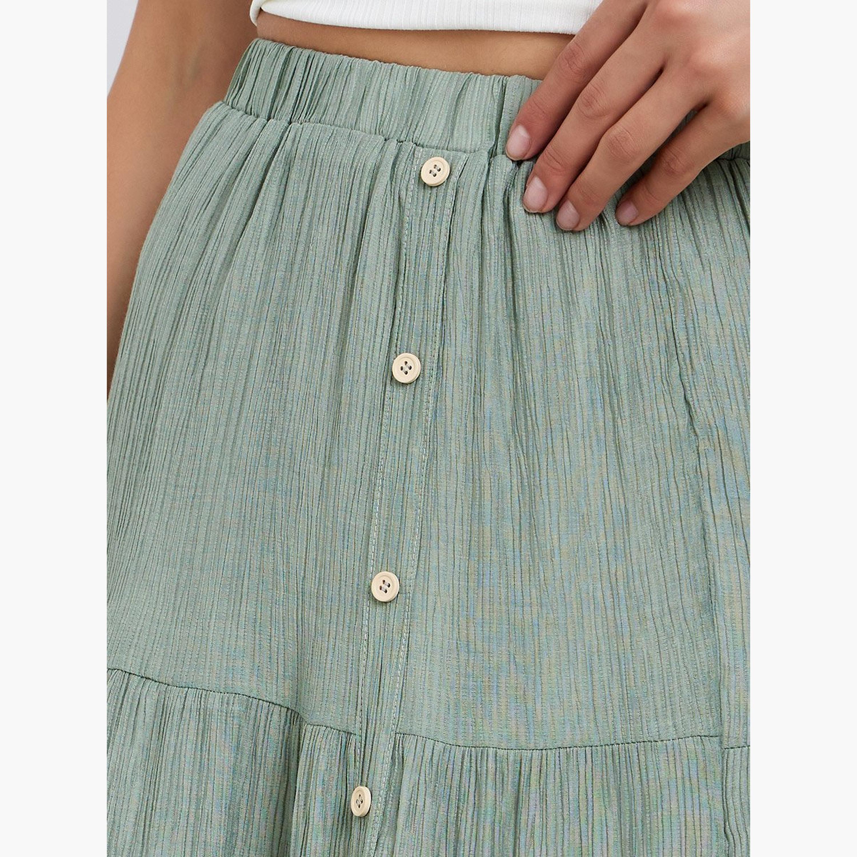 تنورة ميدي بتفاصيل أزرار-women-clothing-skirts-image-3