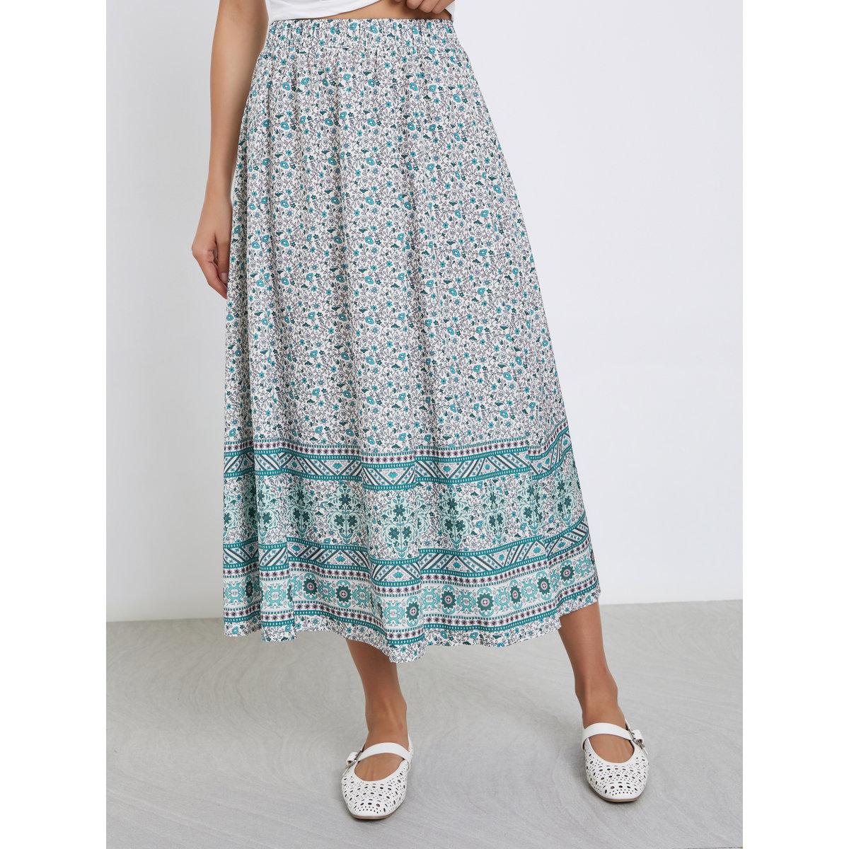 Take Two All-Over Print A-Line Maxi Skirt-women-clothing-bottoms-skirts-image-2