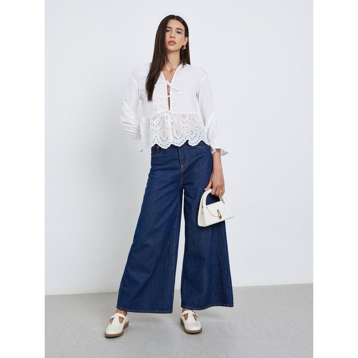 بلوزة بأكمام طويلة-women-clothing-shirtsandblouses-blouses-image-2