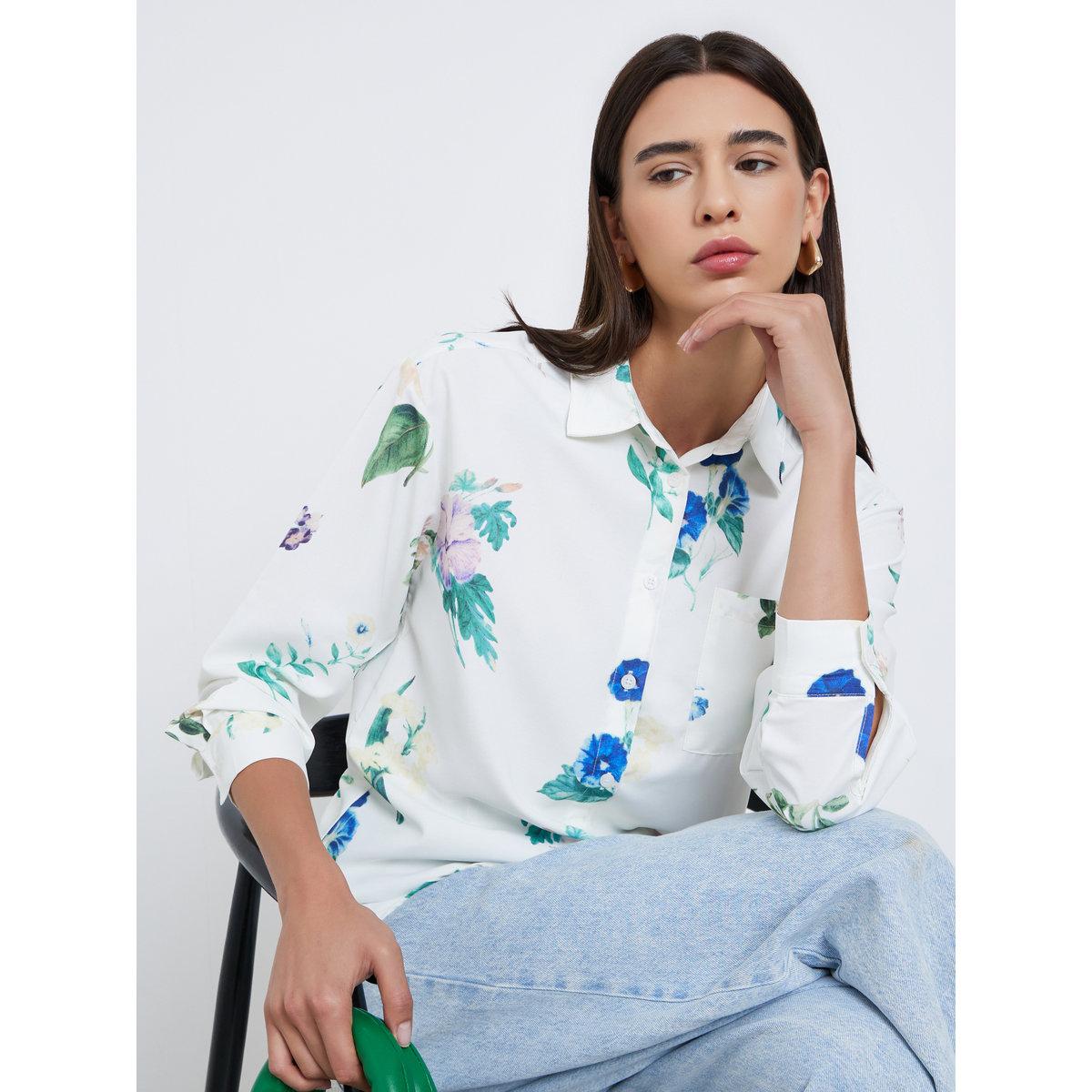 بلوزة بطبعة زهور وأكمام طويلة-women-clothing-shirtsandblouses-shirts-image-1