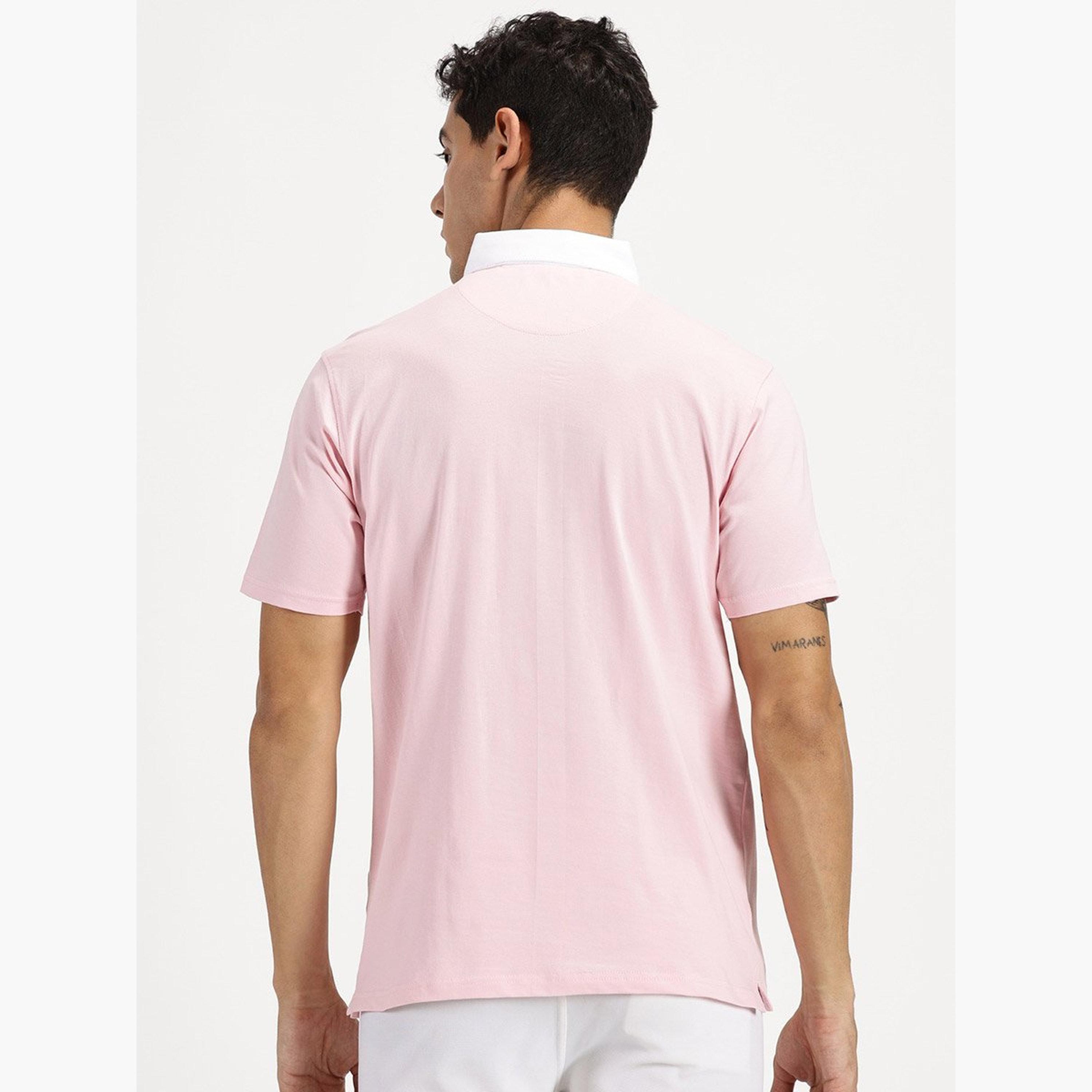 سيمبل اند رير × ستايلي - تي شيرت للرجال وردي قطني بأكمام قصيرة-men-clothing-tshirtsandpolos-tshirts-image-3