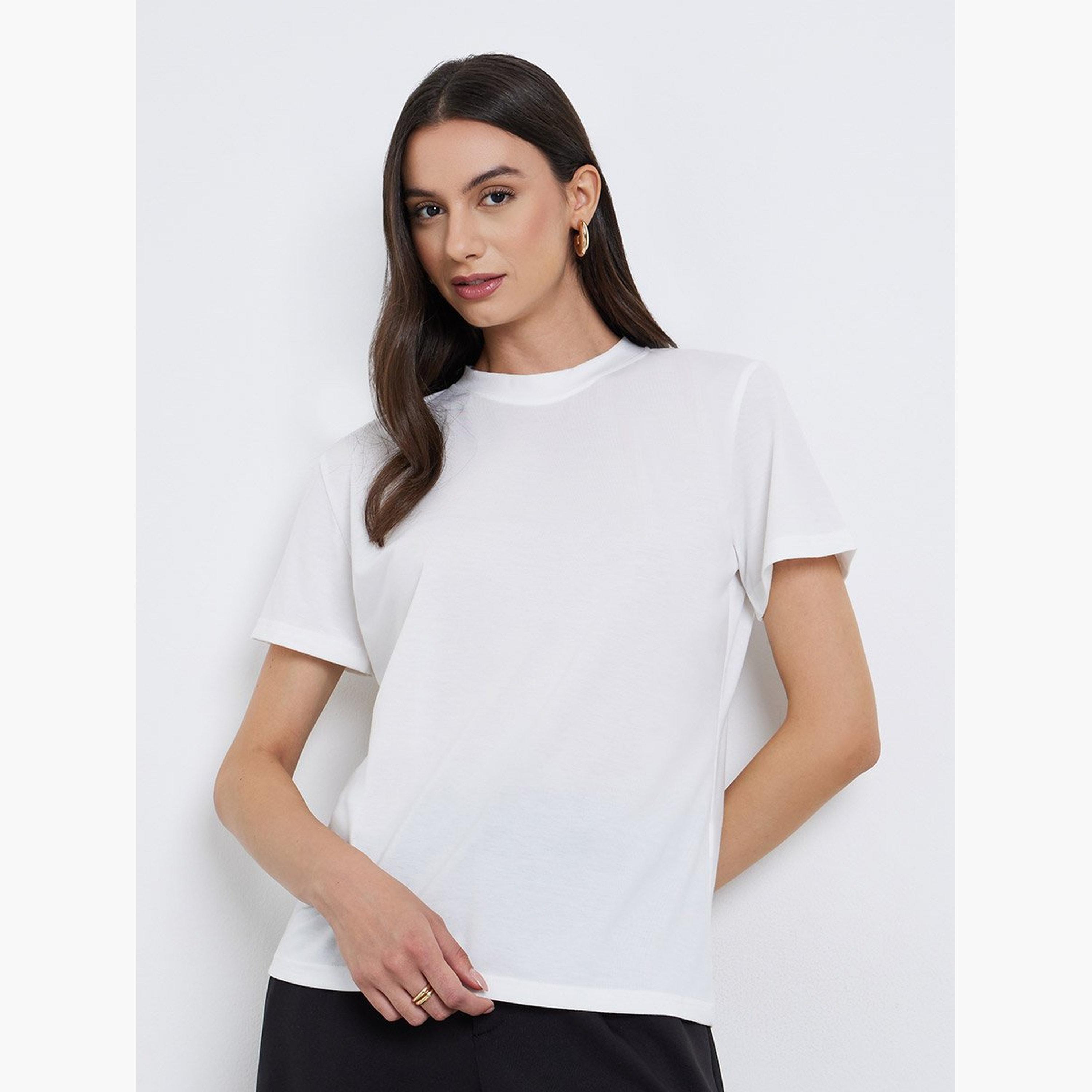 Take Two Find Your Sunshine Slogan Print Oversize T-Shirt-women-clothing-tshirts-image-1
