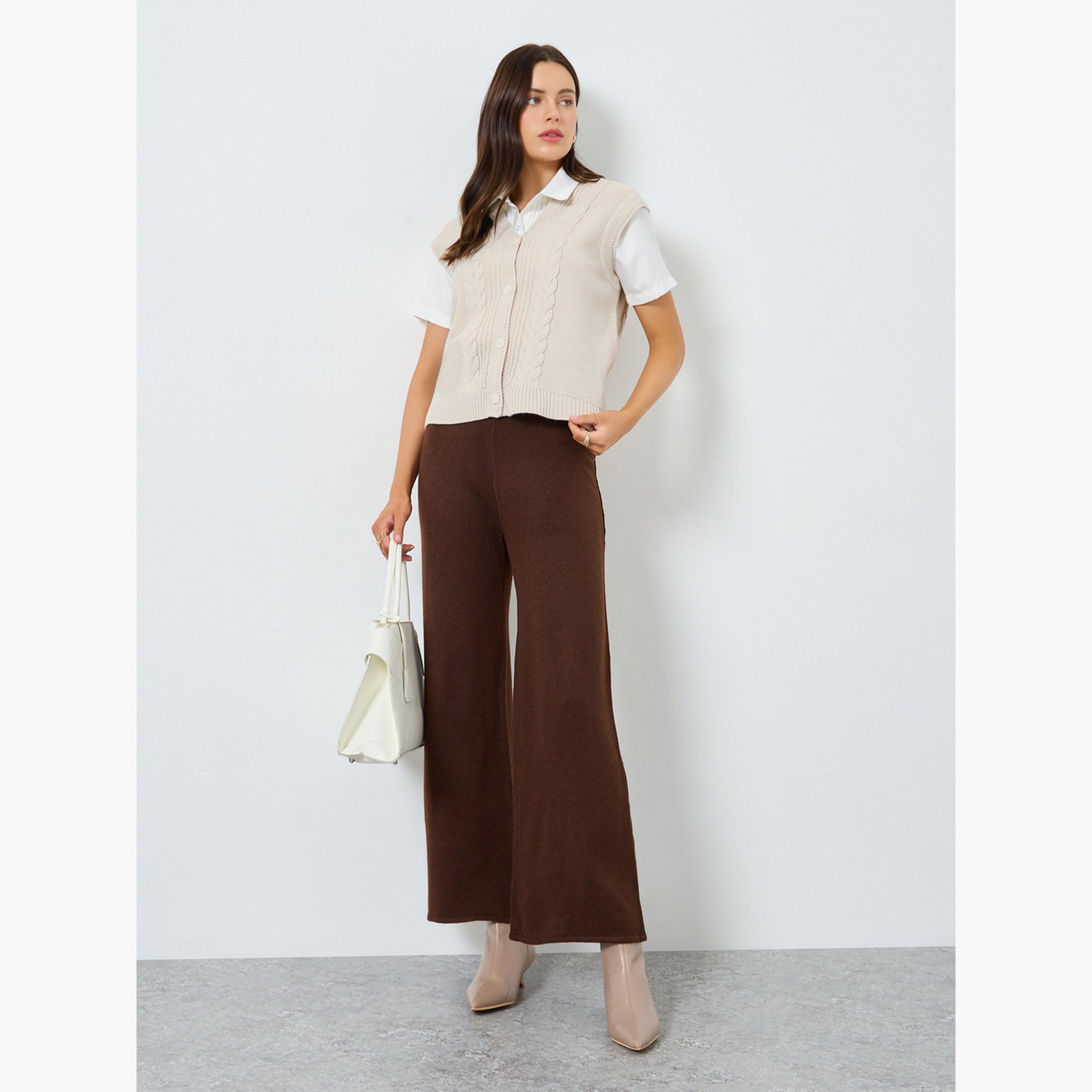 ستايلي - بلوزة بيج محبوكة للنساء-women-clothing-tshirts-image-2