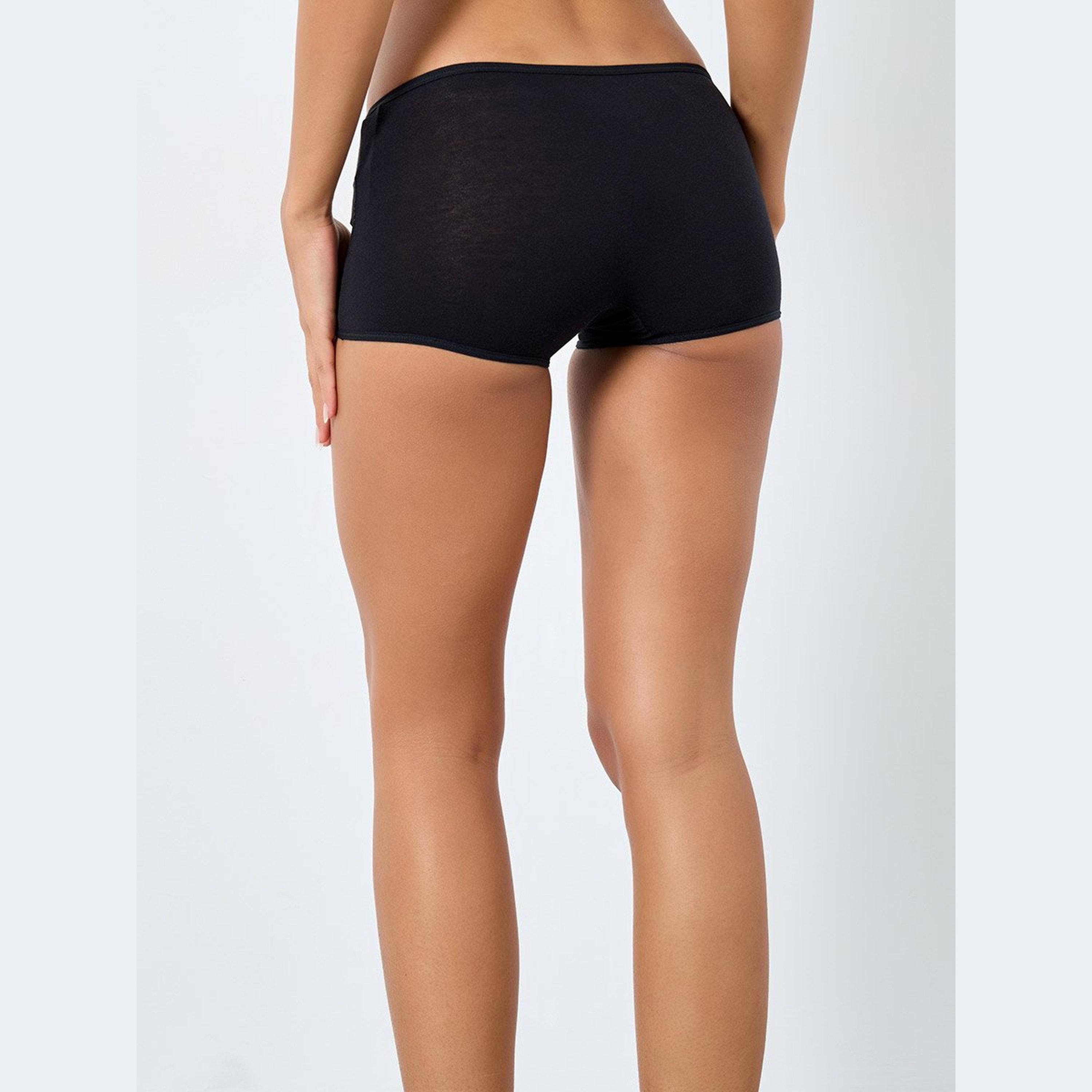 Styli Set of 4 - Comfortable Cotton Boyshort-women-clothing-lingerie-panties-image-5