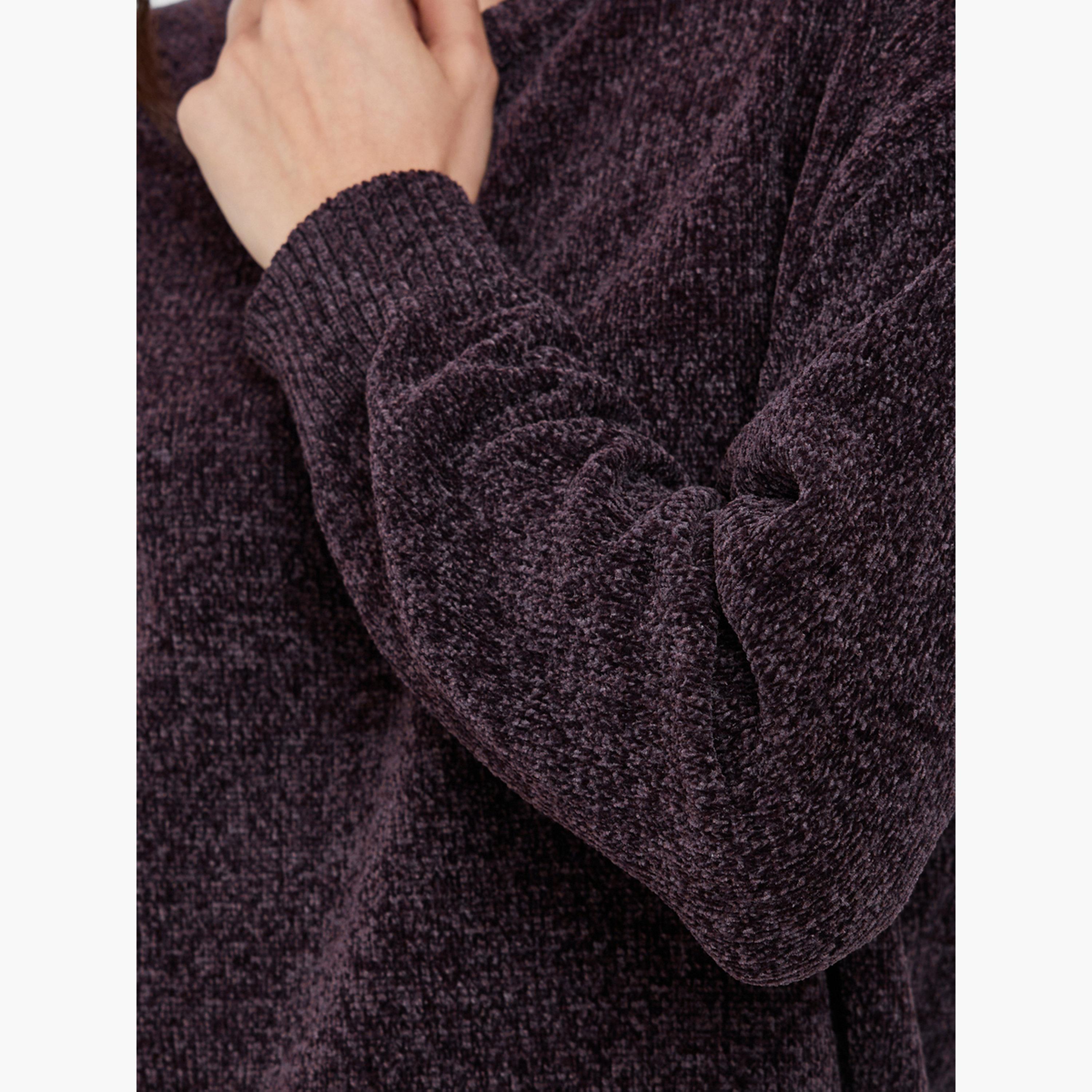 Styli Women Brown Regular Fit Sweater-women-clothing-cardigansandjumpers-jumpers-image-4