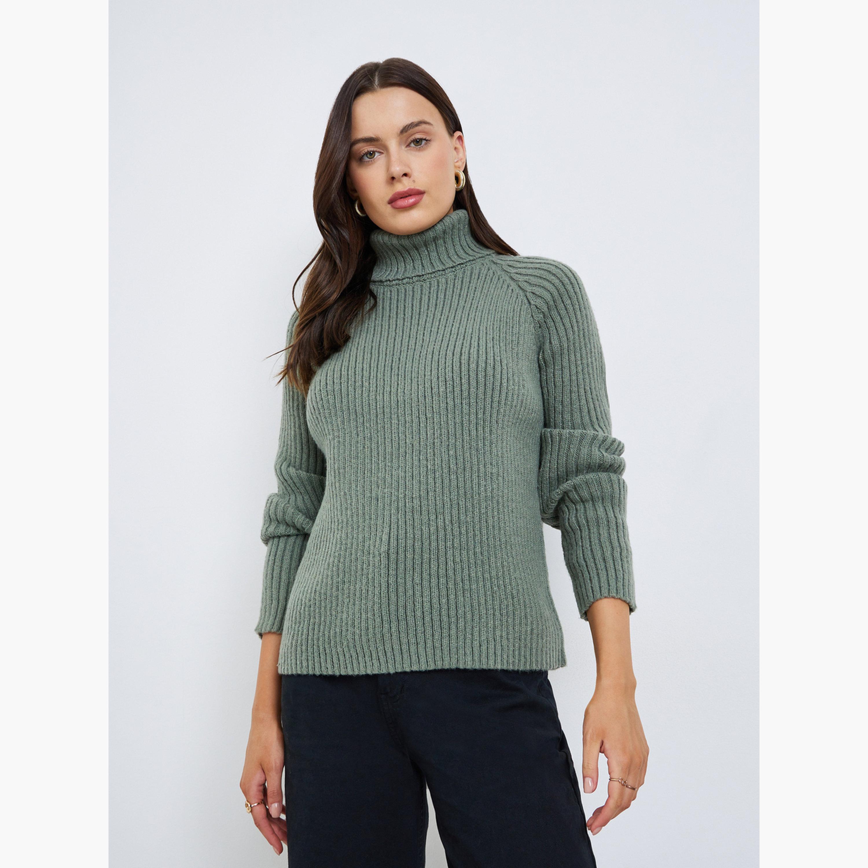 ستايلي - سترة مربعة ذات رقبة مدورة بطول عادي للنساء -women-clothing-cardigansandjumpers-jumpers-image-1