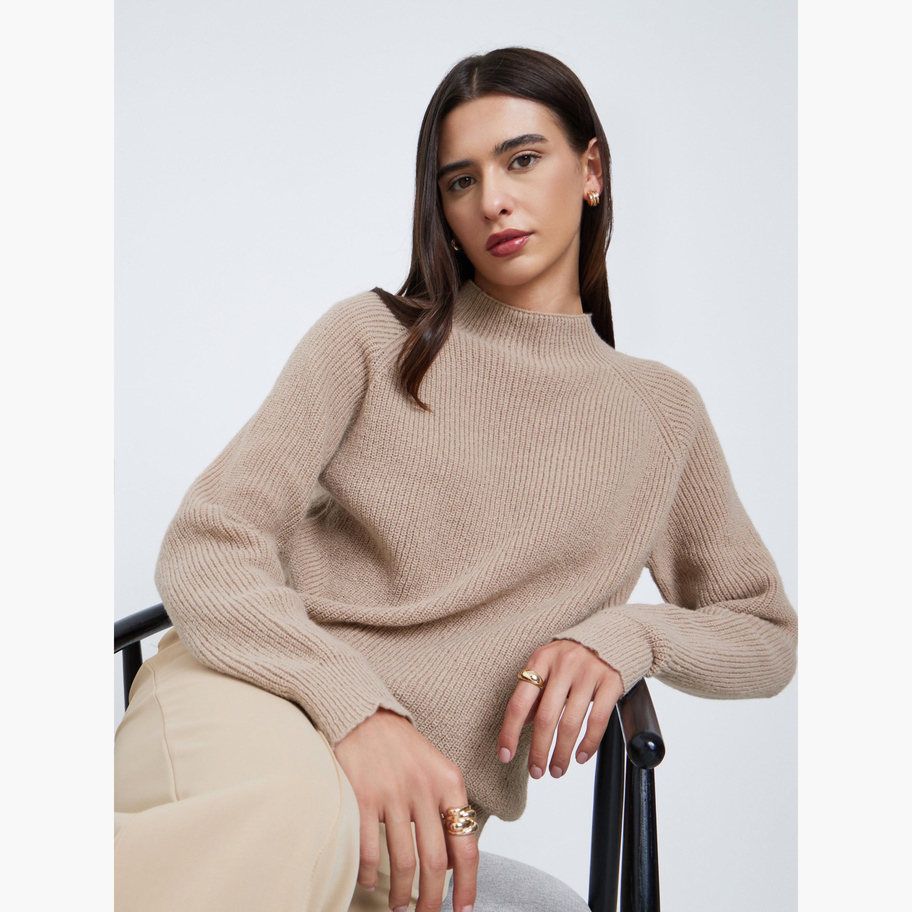ستايلي - سترة بيج بقصّة عادية-women-clothing-cardigansandjumpers-jumpers-image-3