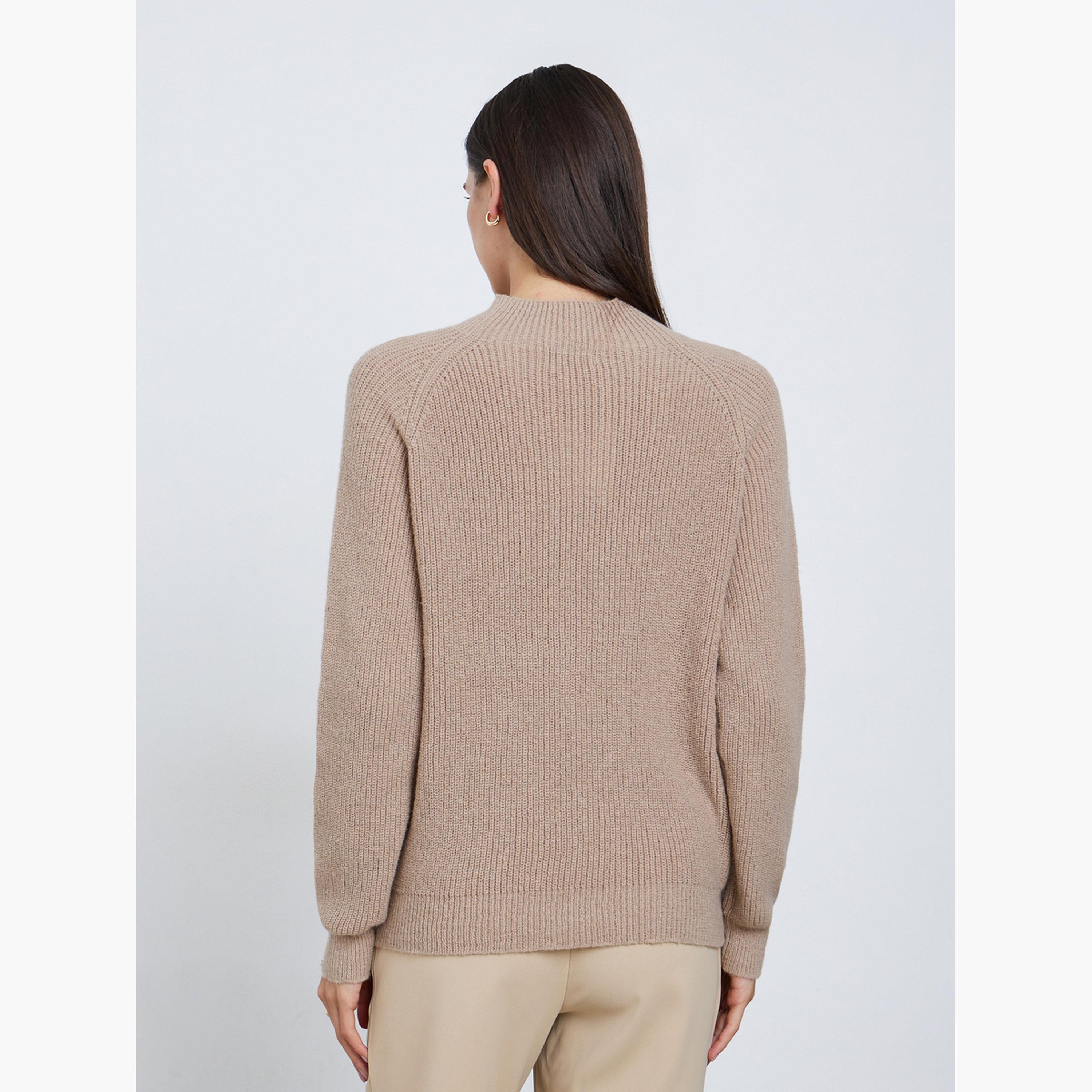 ستايلي - سترة بيج بقصّة عادية-women-clothing-cardigansandjumpers-jumpers-image-4