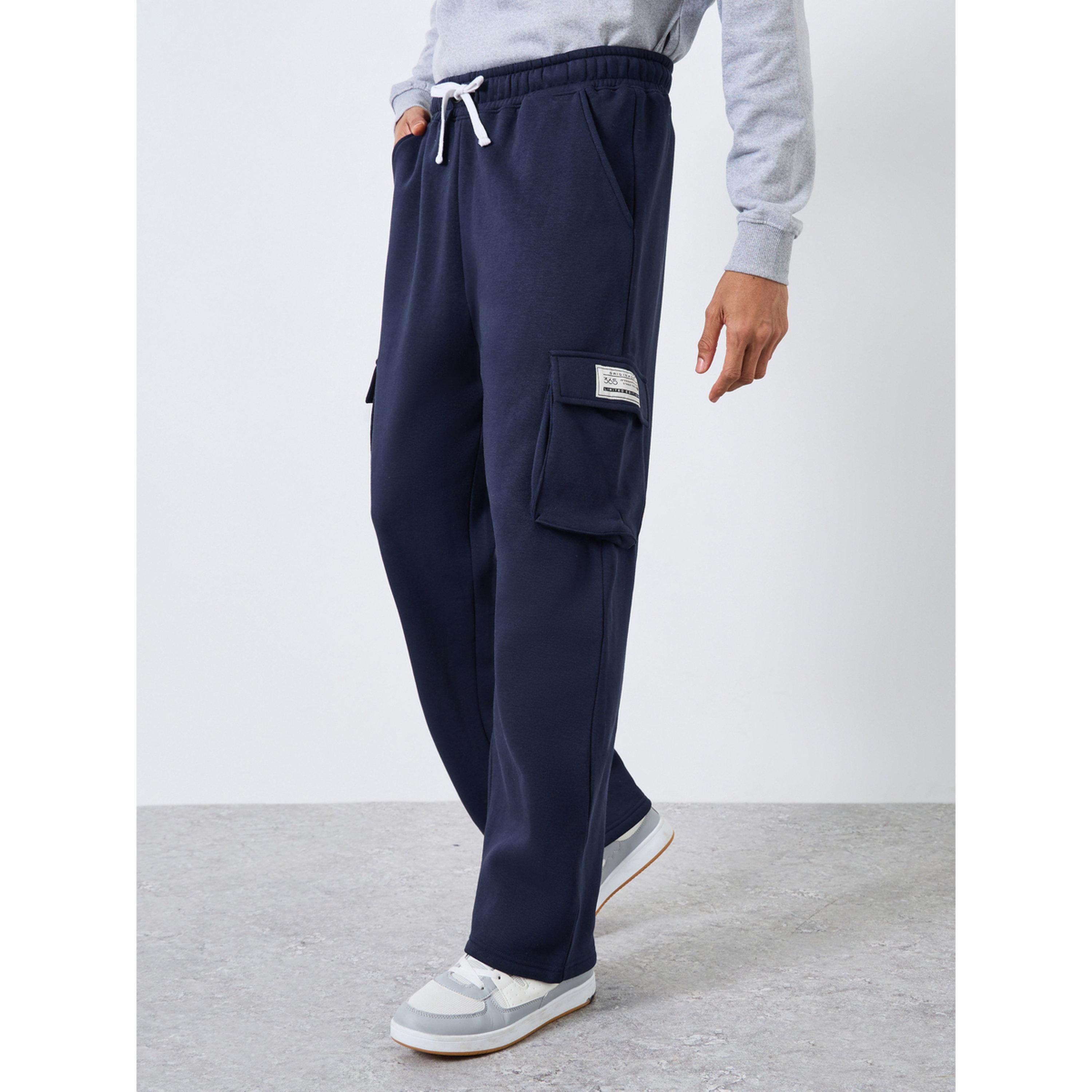 بنطال جوغر رجالي كارغو فضفاض-men-clothing-bottoms-joggers-image-1