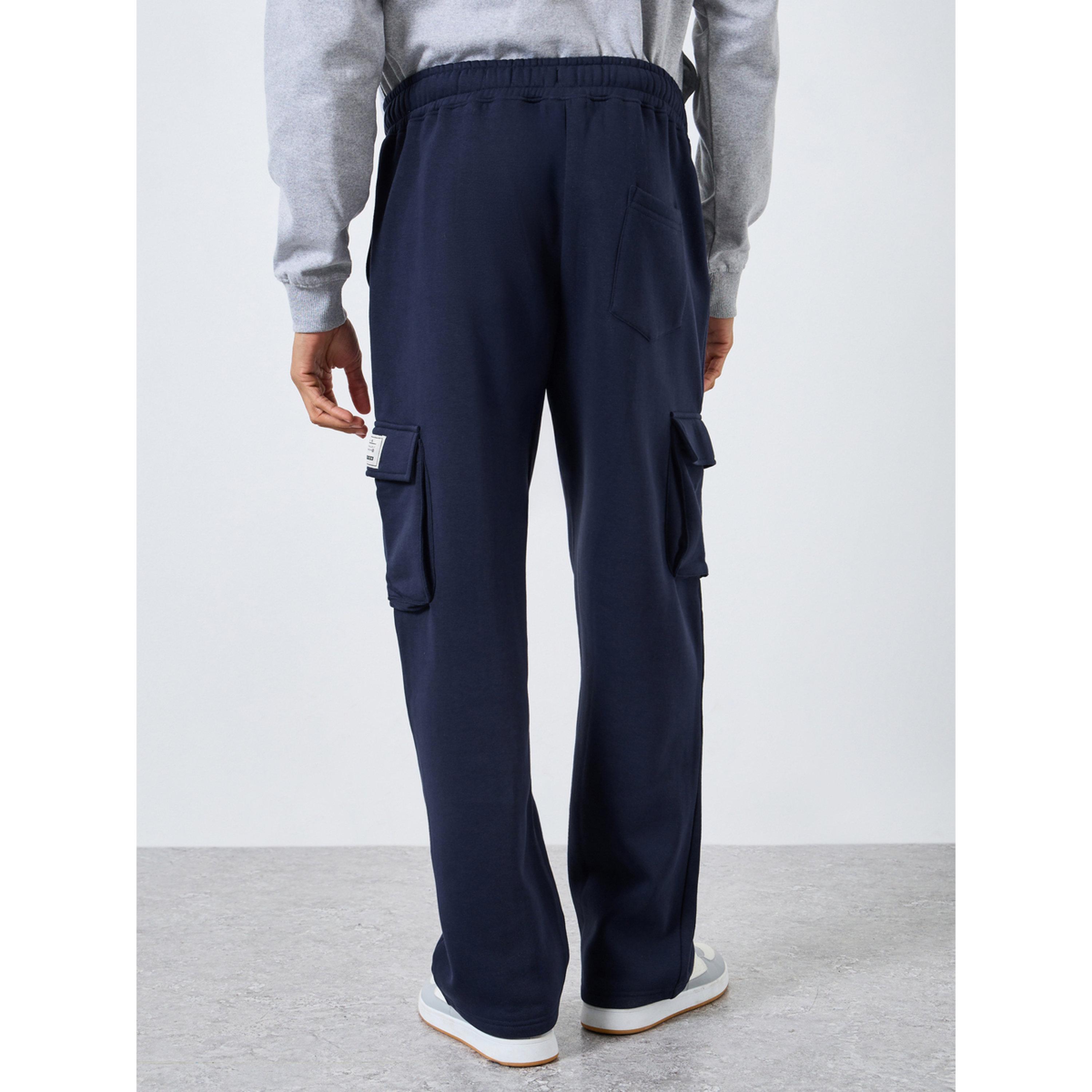 بنطال جوغر رجالي كارغو فضفاض-men-clothing-bottoms-joggers-image-4