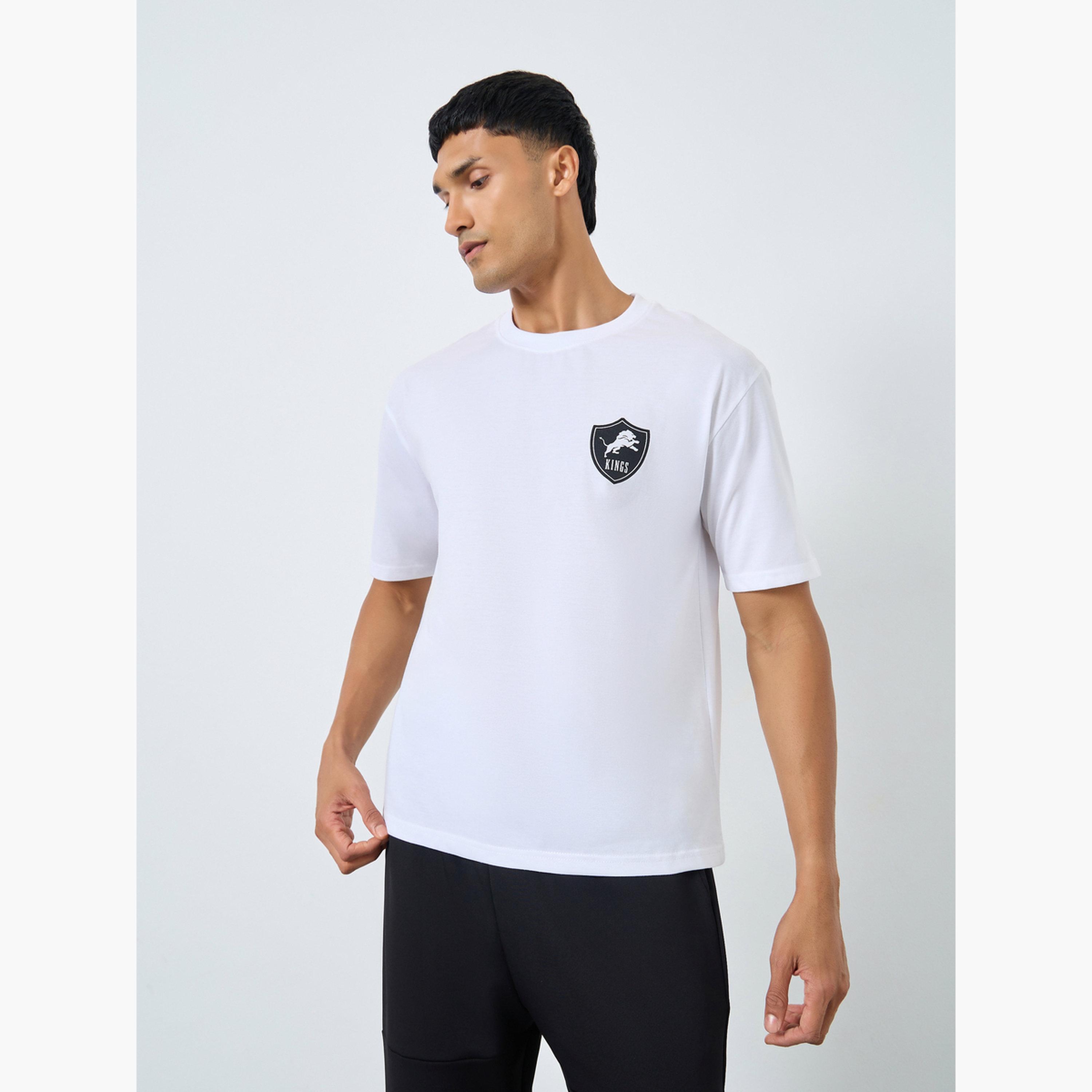ستايلي - تي شيرت جيرسي برسومات غرافيكية مقاس واسع-men-clothing-tshirtsandpolos-tshirts-image-1