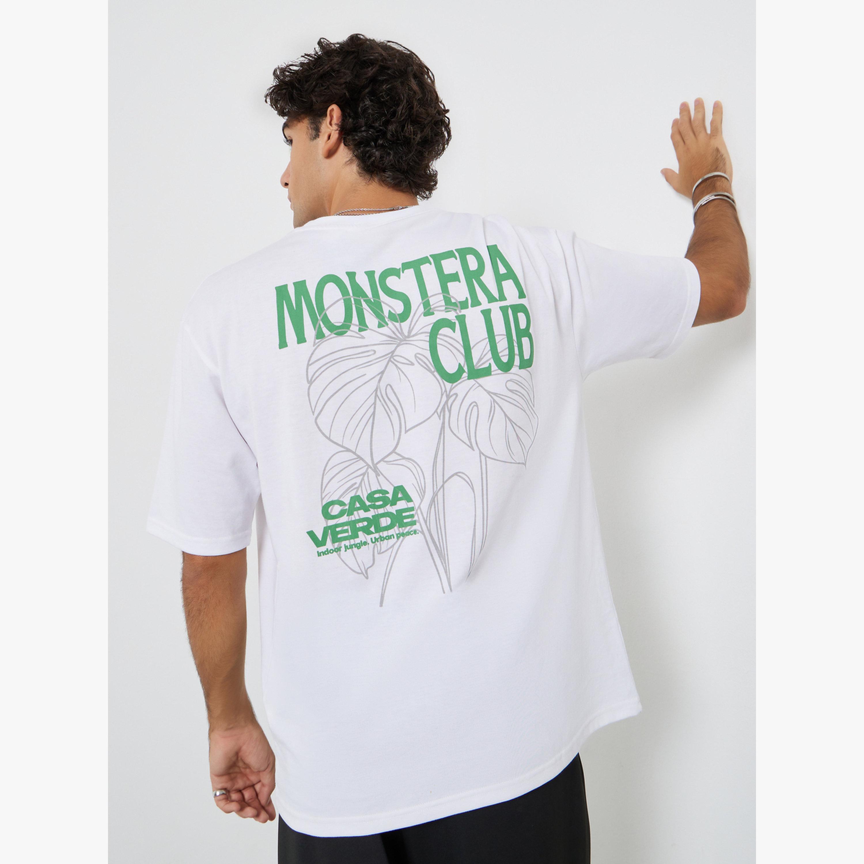 Styli Men White Graphic Print Oversized Jersey T-Shirt-men-clothing-tshirtsandpolos-tshirts-image-3