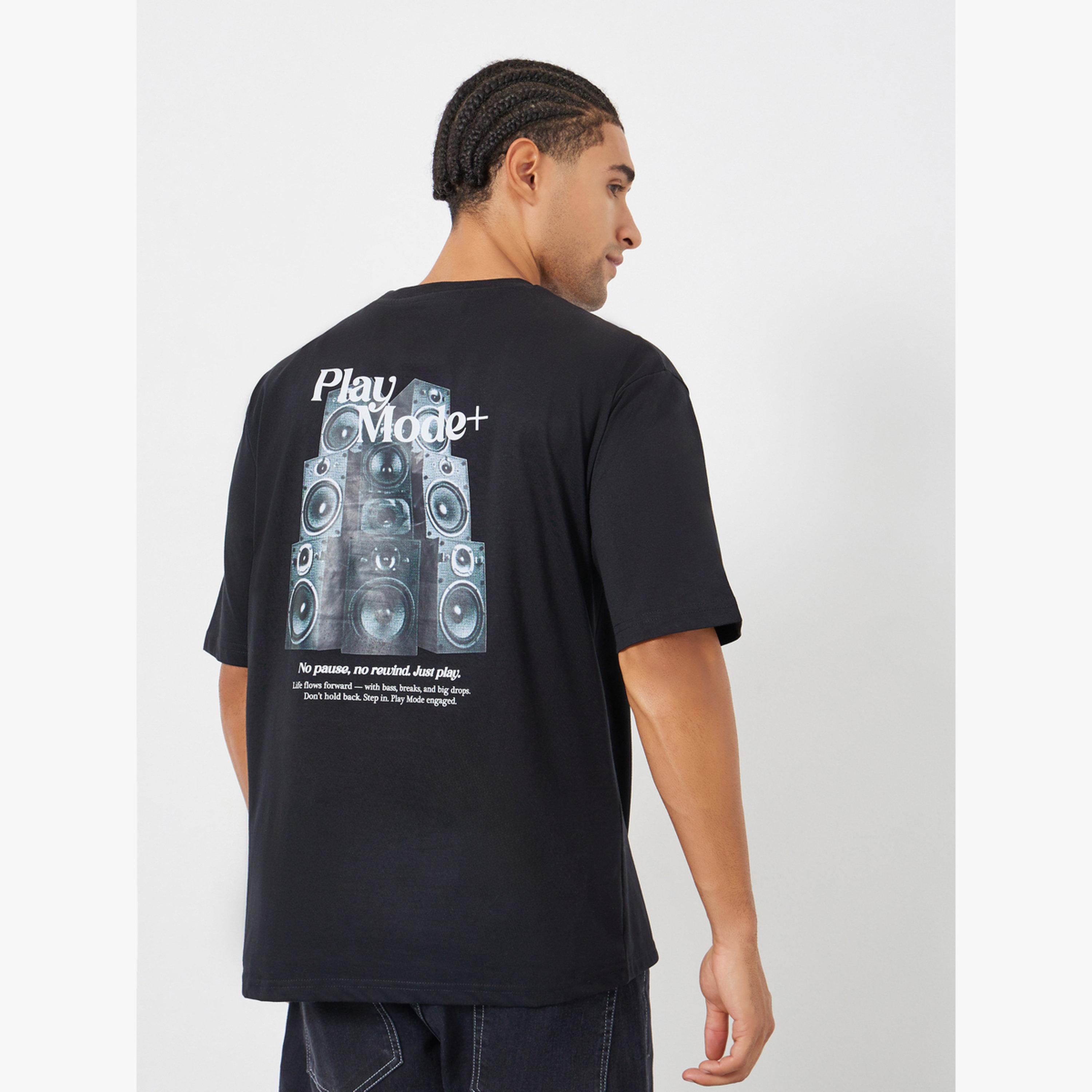 تيشيرت واسع بطبعة جرافيك وأكمام قصيرة-men-clothing-tshirtsandpolos-tshirts-image-6
