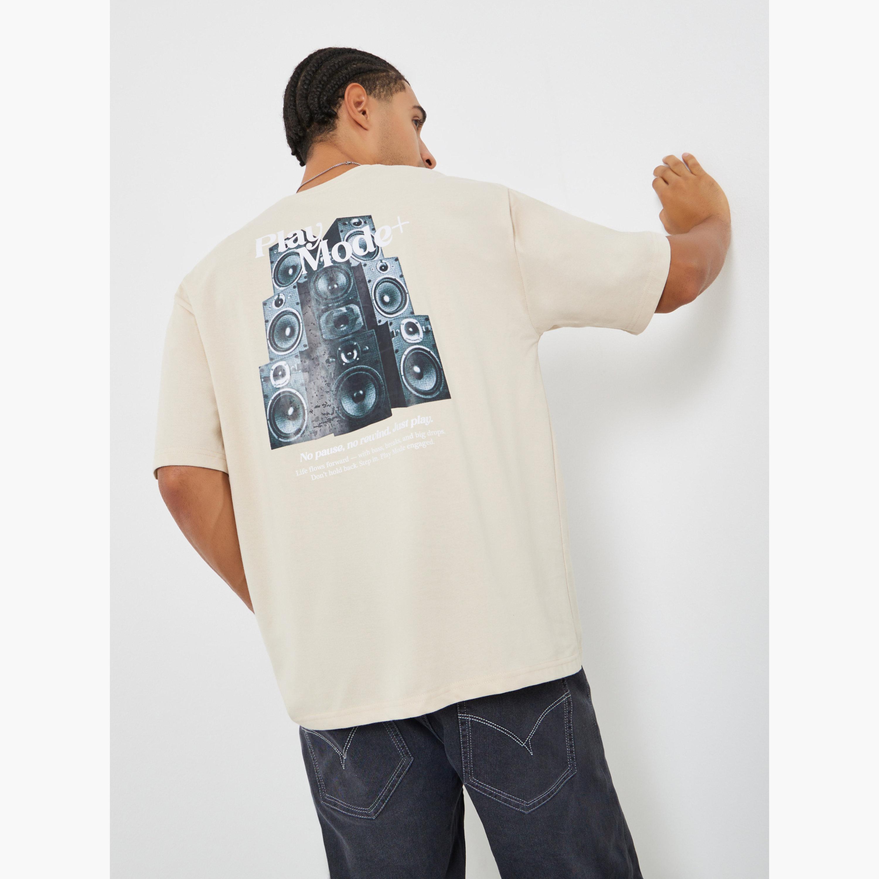تيشيرت بطبعة جرافيك وقصة واسعة للرجال-men-clothing-tshirtsandpolos-tshirts-image-3