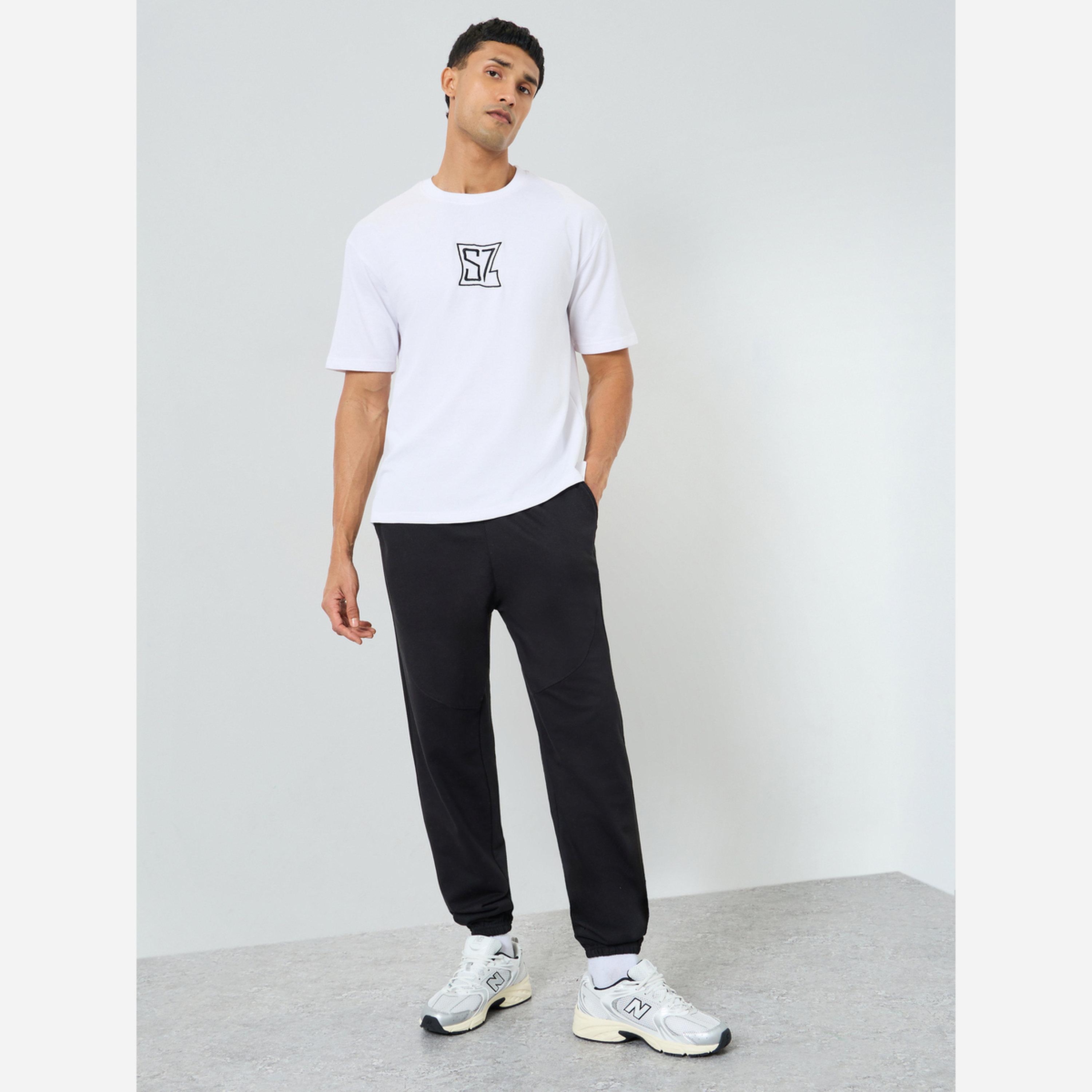 Styli Men Oversized Embroidered Crew Neck T-Shirt-men-clothing-tshirtsandpolos-tshirts-image-2
