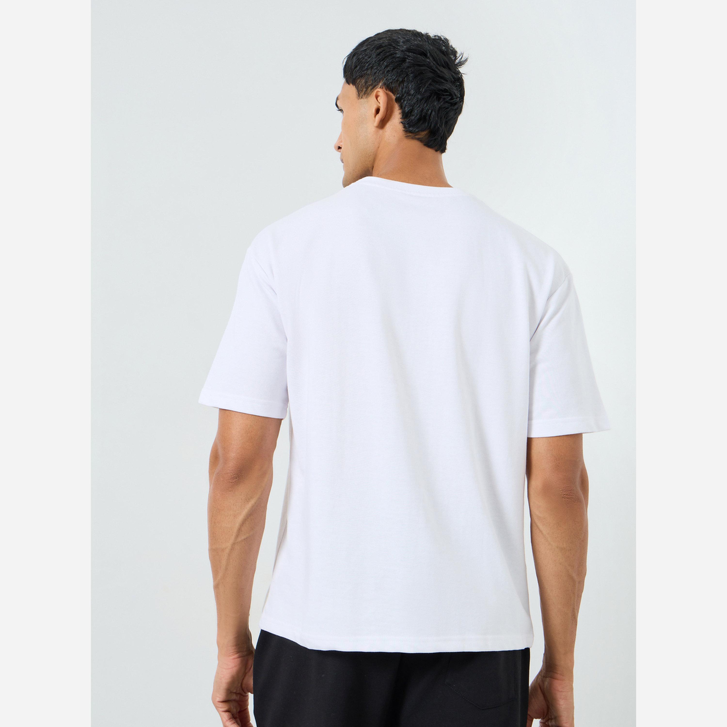 Styli Men Oversized Embroidered Crew Neck T-Shirt-men-clothing-tshirtsandpolos-tshirts-image-5