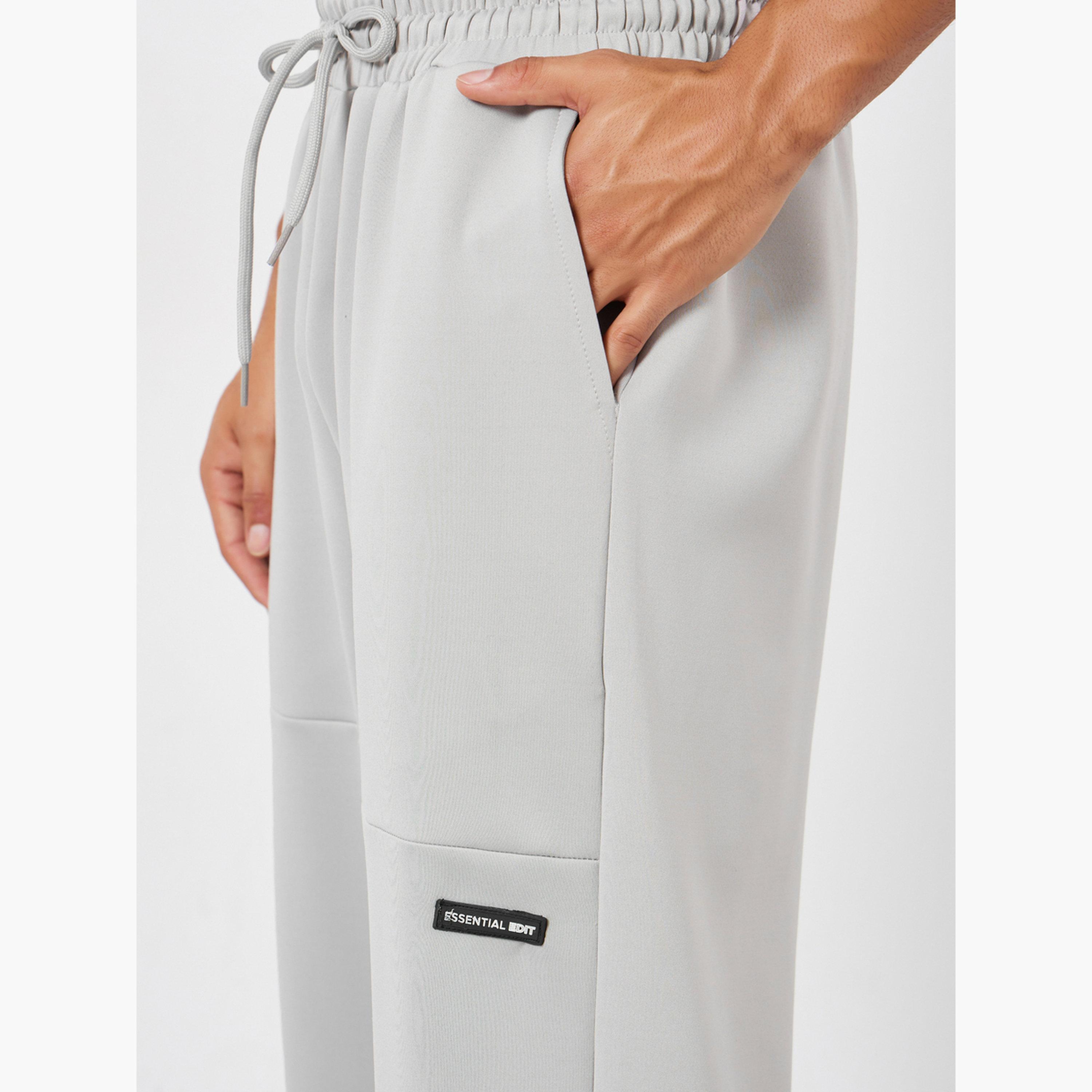 جوغر سادة بأرجل واسعة-men-clothing-bottoms-joggers-image-3
