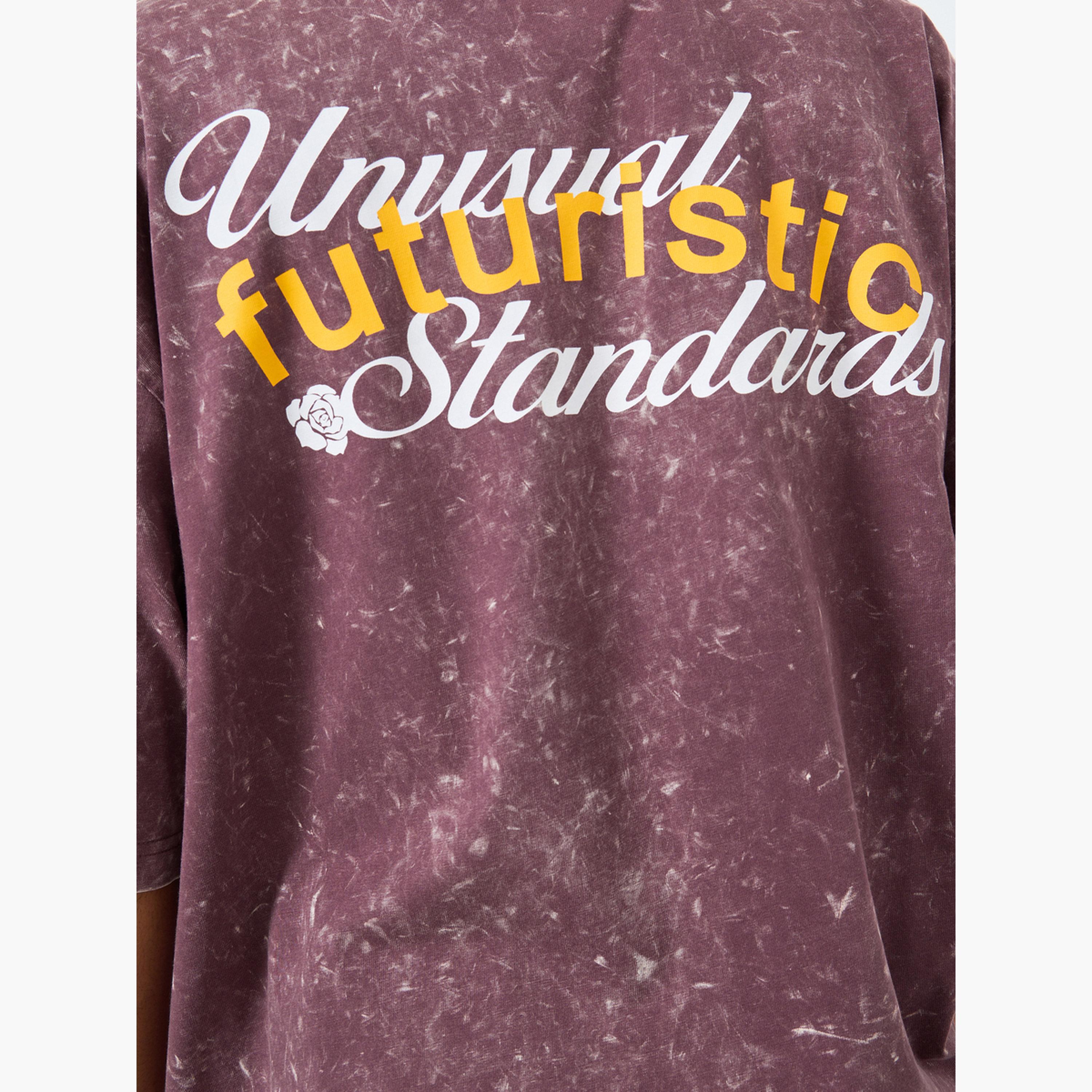 Styli Men Purple Premium Back Print Acid Wash Boxy T-Shirt-men-clothing-tshirtsandpolos-tshirts-image-5