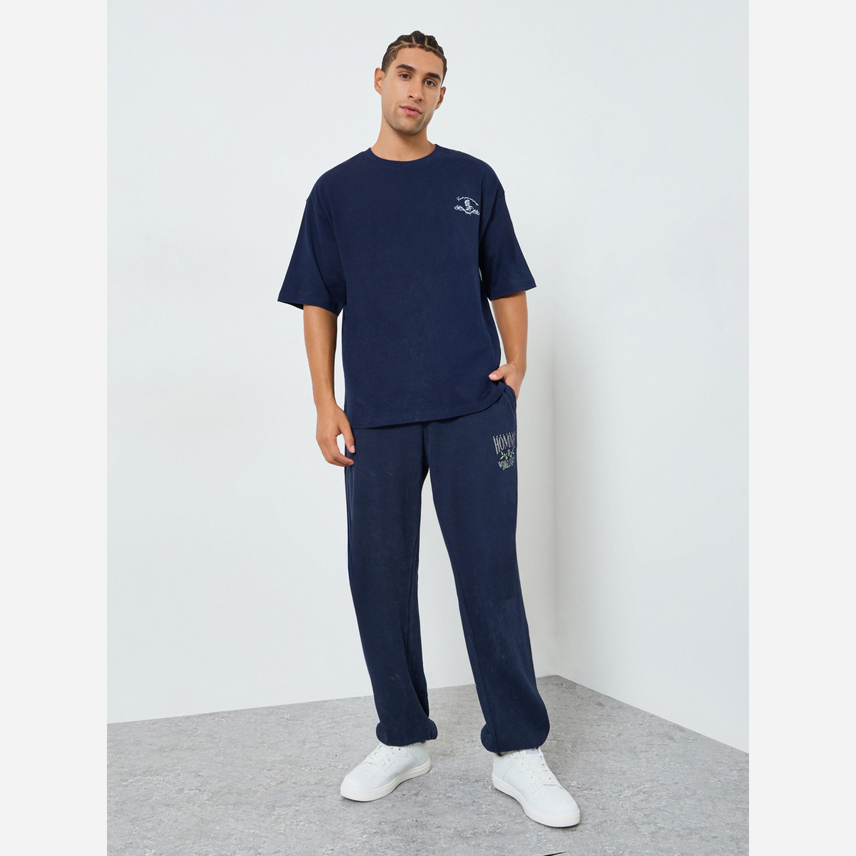 Styli Men Washed Printed Heavy Jersey Oversized T-Shirt-men-clothing-tshirtsandpolos-tshirts-image-2