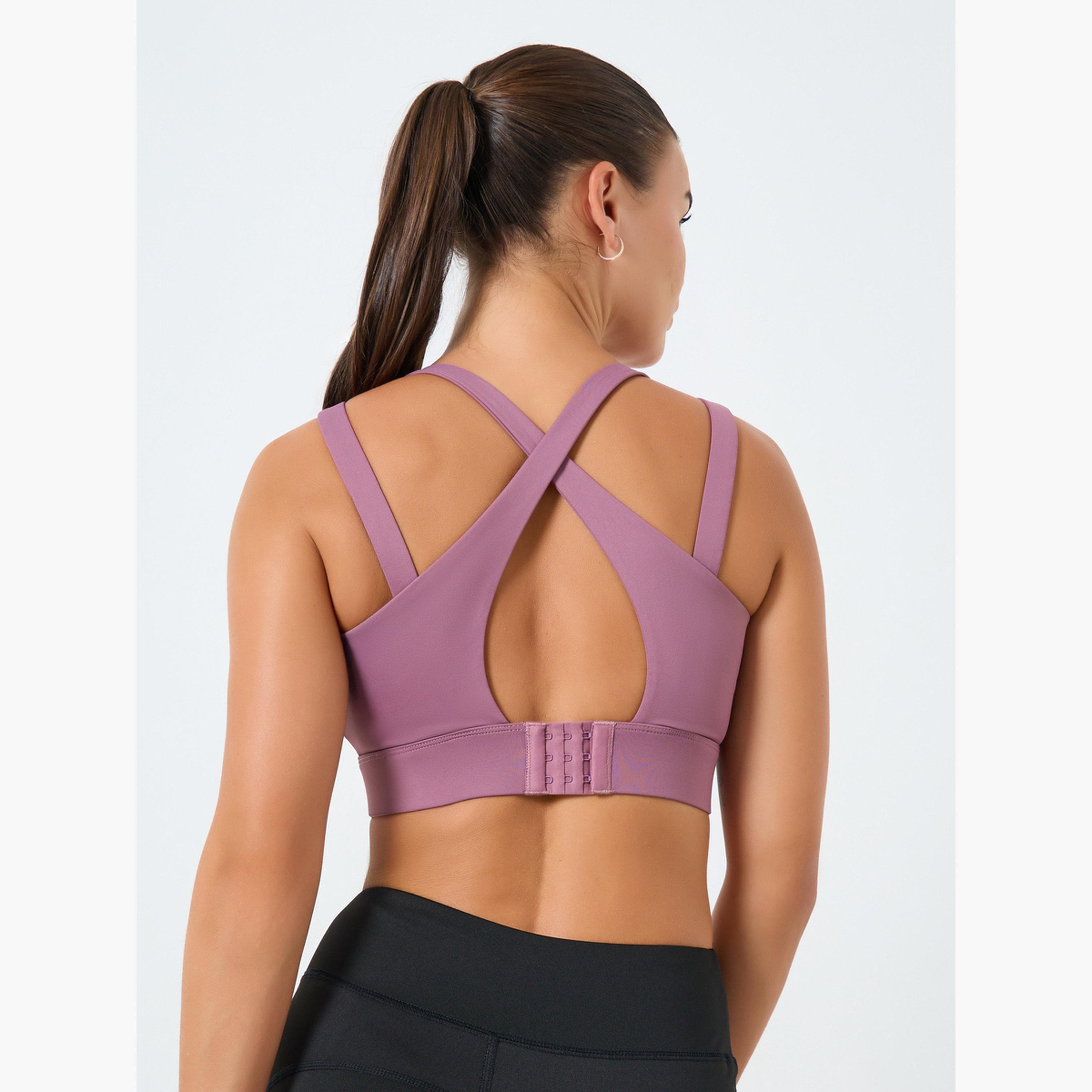 Styli Multi Strap Overlay Hook and Eye Sports Bra-women-clothing-sportswearandactivewear-sportsbras-image-3