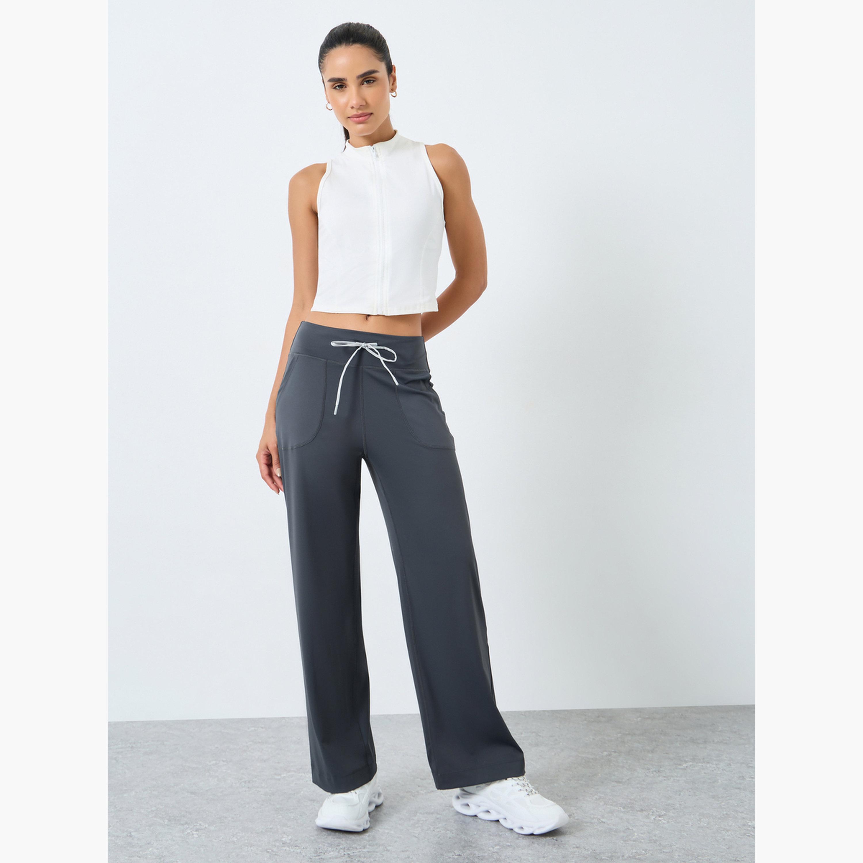 Styli Contrast Waist Band Boxy Fit Straight Pants-women-clothing-sportswearandactivewear-bottoms-image-2