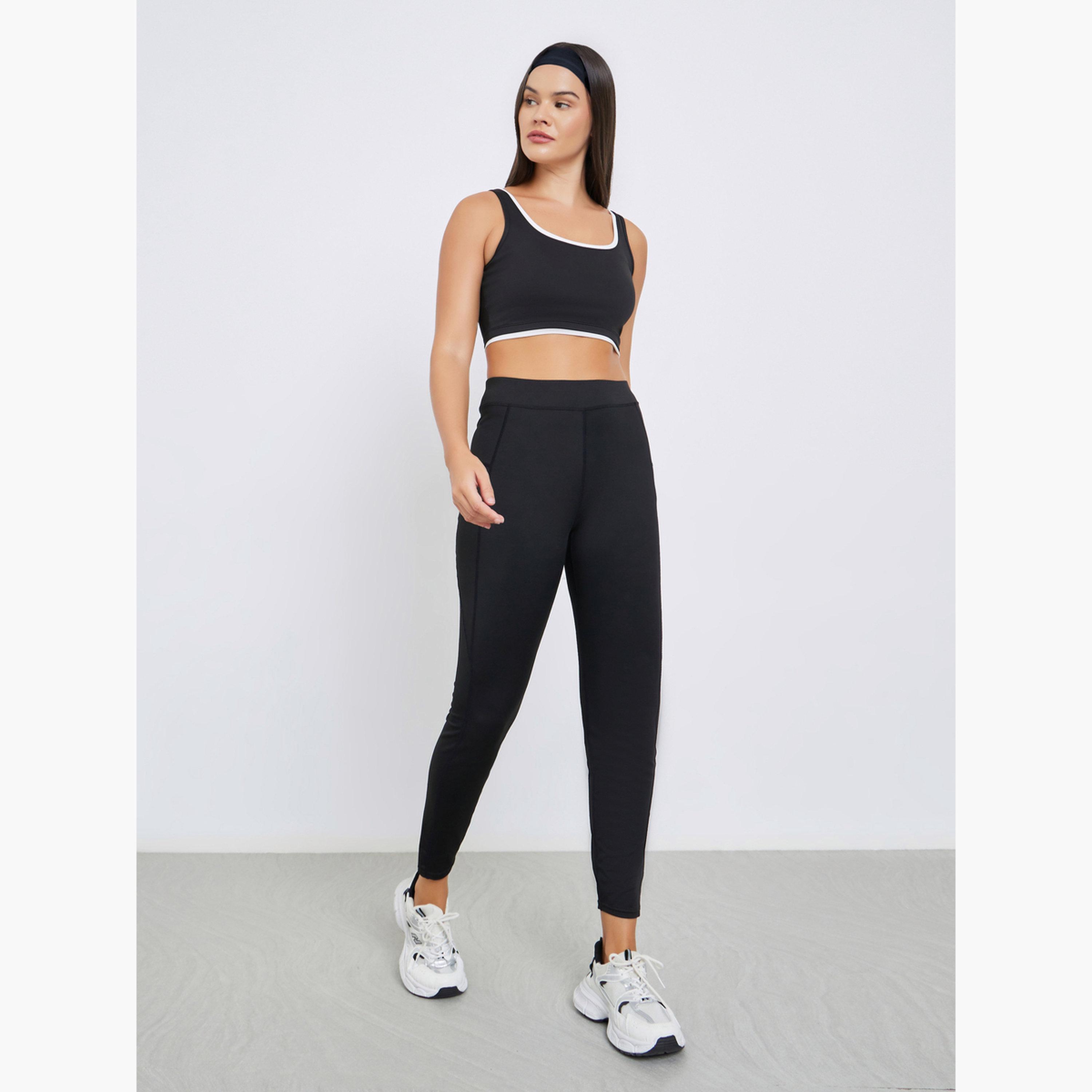Styli Contrast Edge Wide Neck Sports Bra-men-clothing-sportswearandactivewear-tshirtsandpolos-image-1