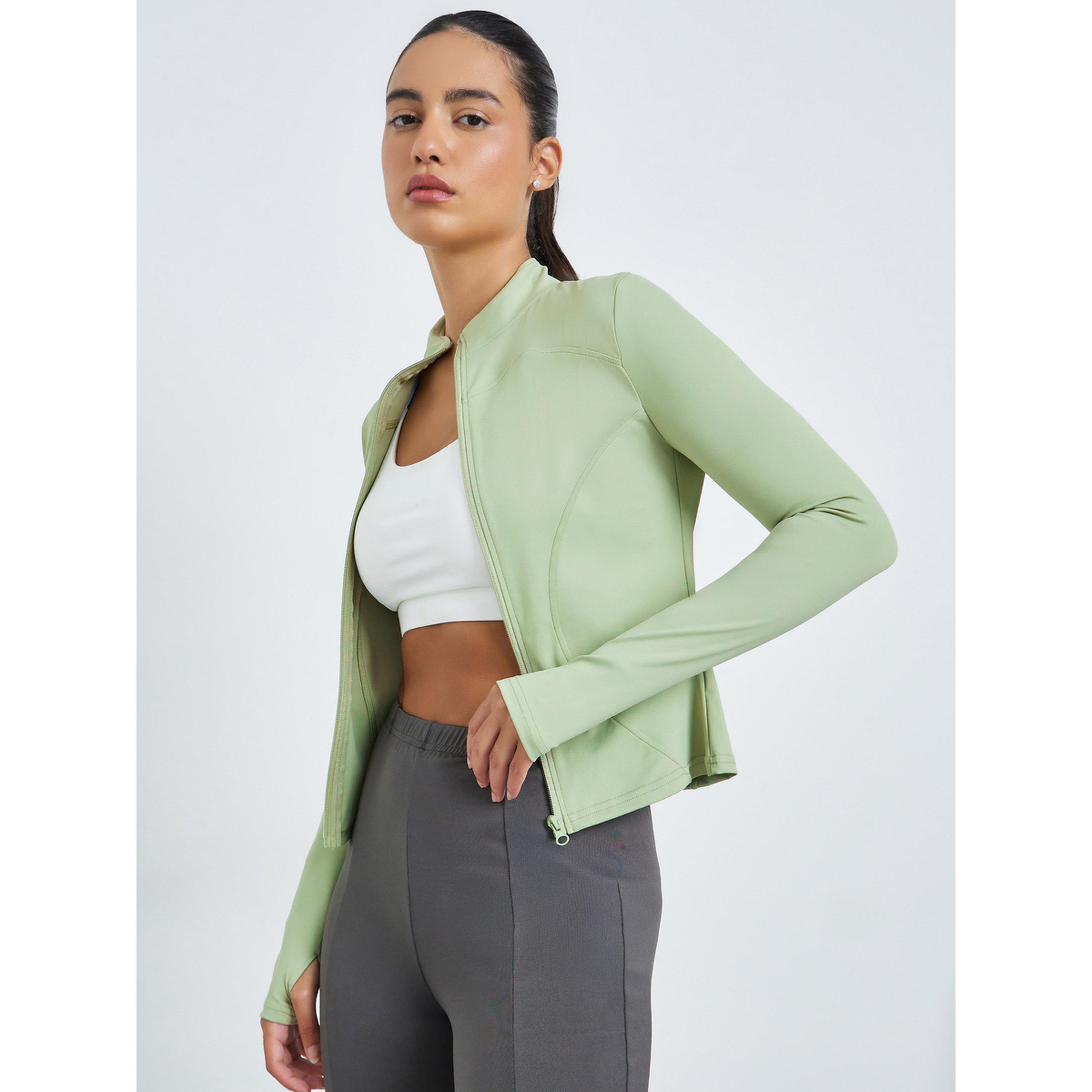 جاكيت بسحاب وتفاصيل درزات منحنية-women-clothing-sportswearandactivewear-coatsandjackets-jackets-image-3