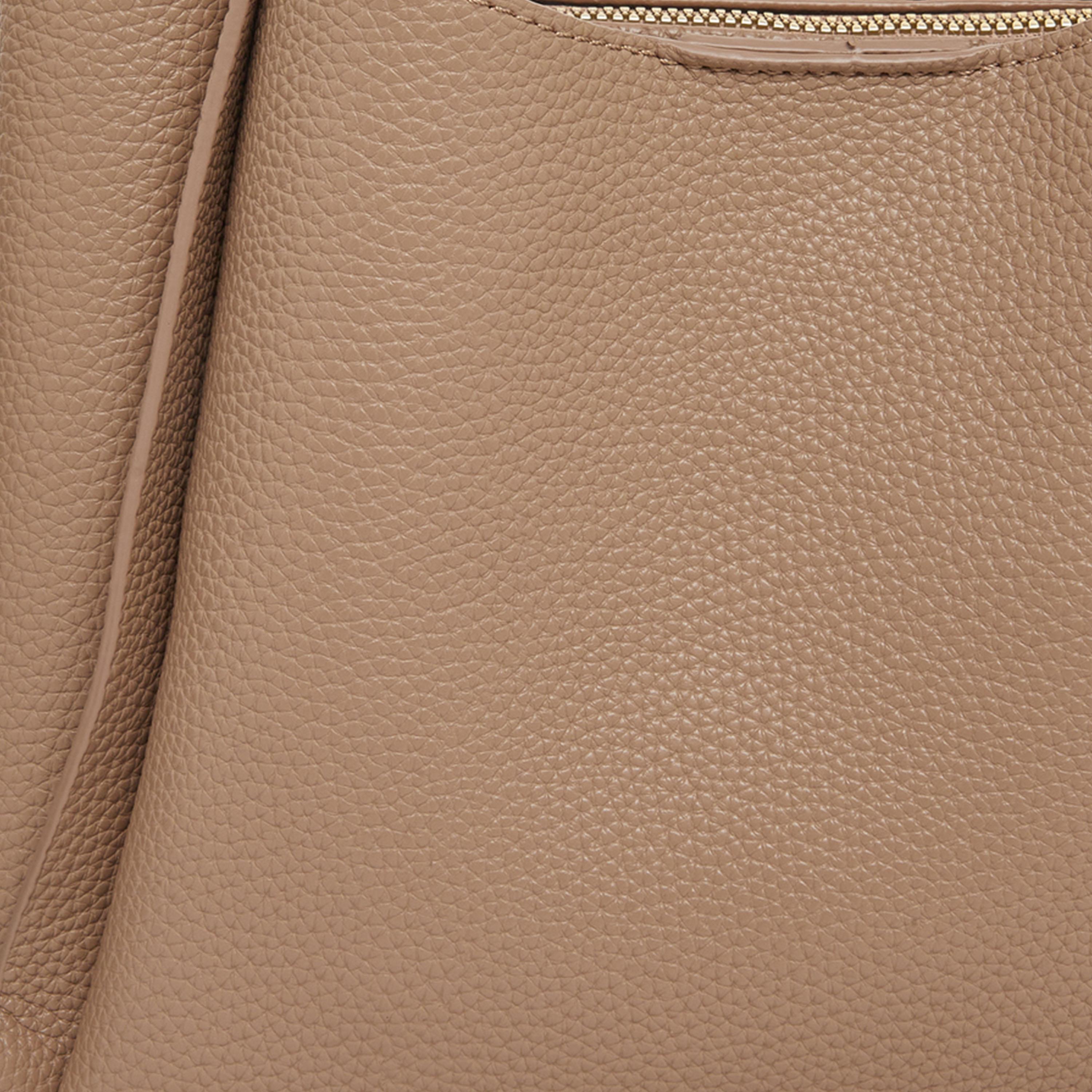Styli Brown Textured Tote Bag-women-bagsandwallets-handbags-image-4