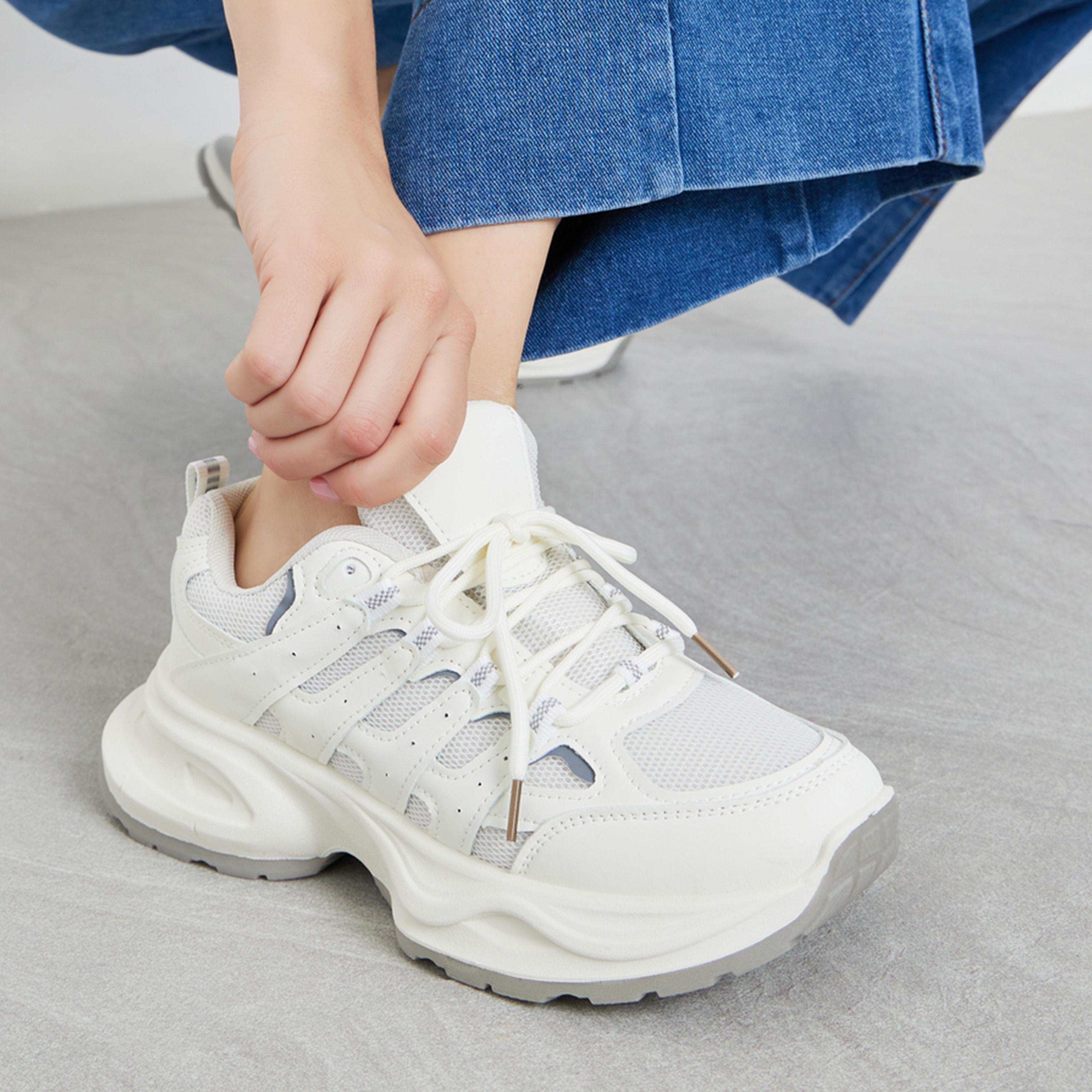 Styli Off White Sporty Chunky Sneakers-women-shoes-sneakers-image-2