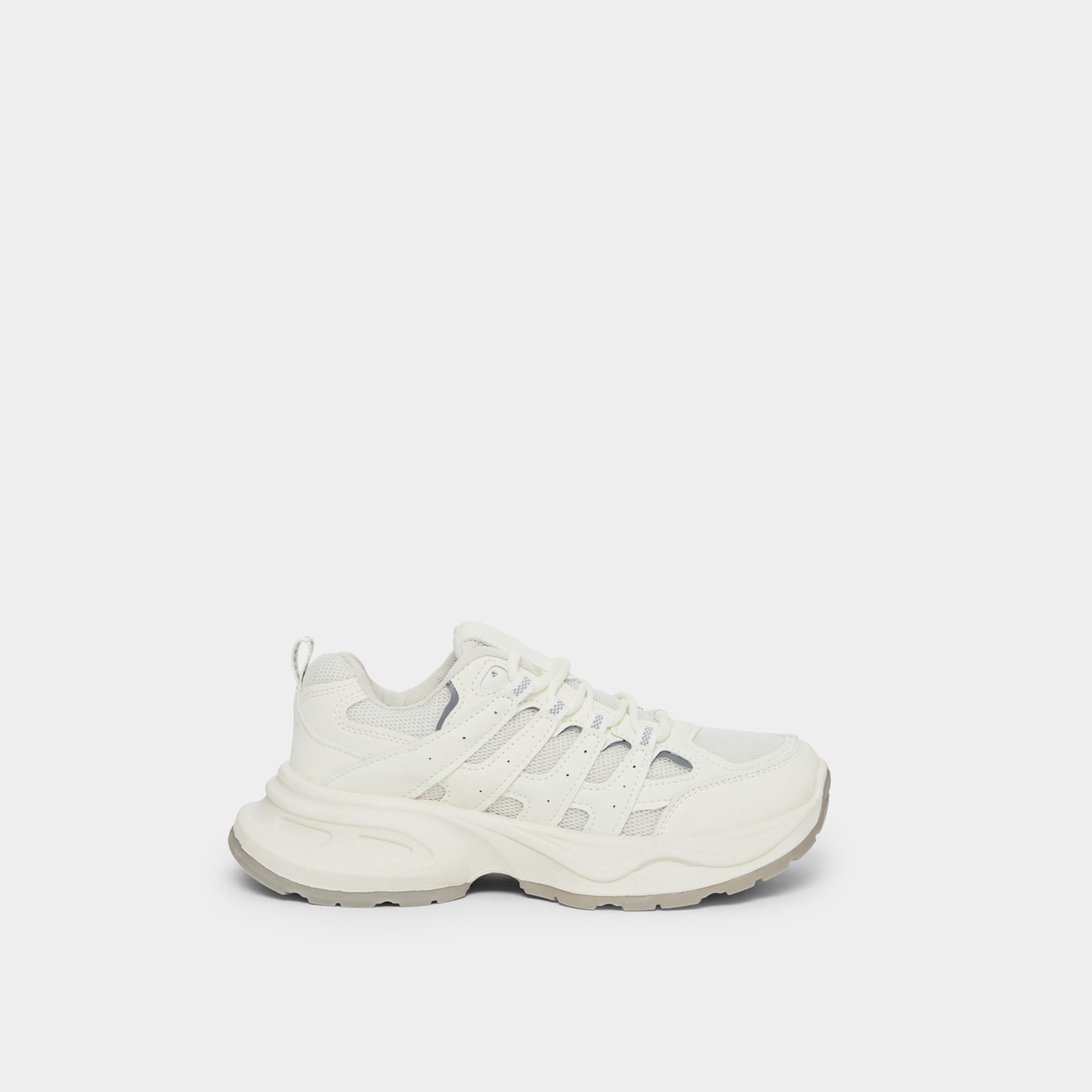Styli Off White Sporty Chunky Sneakers-women-shoes-sneakers-image-3