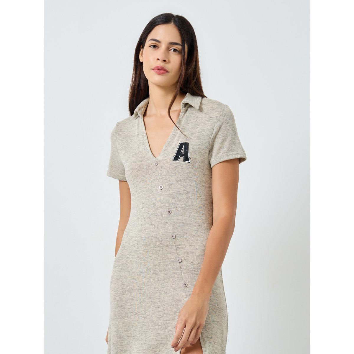 قميص نوم بتفاصيل مُطرزة مع أزرار-women-clothing-nightwear-nighties-image-2