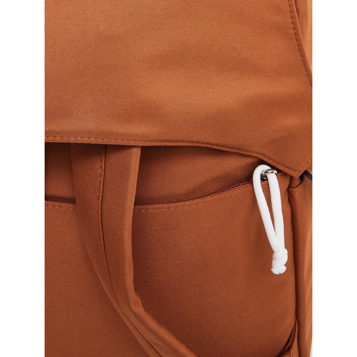 Styli Solid Brown Backpack with Zip Closure-men-bags-image-3