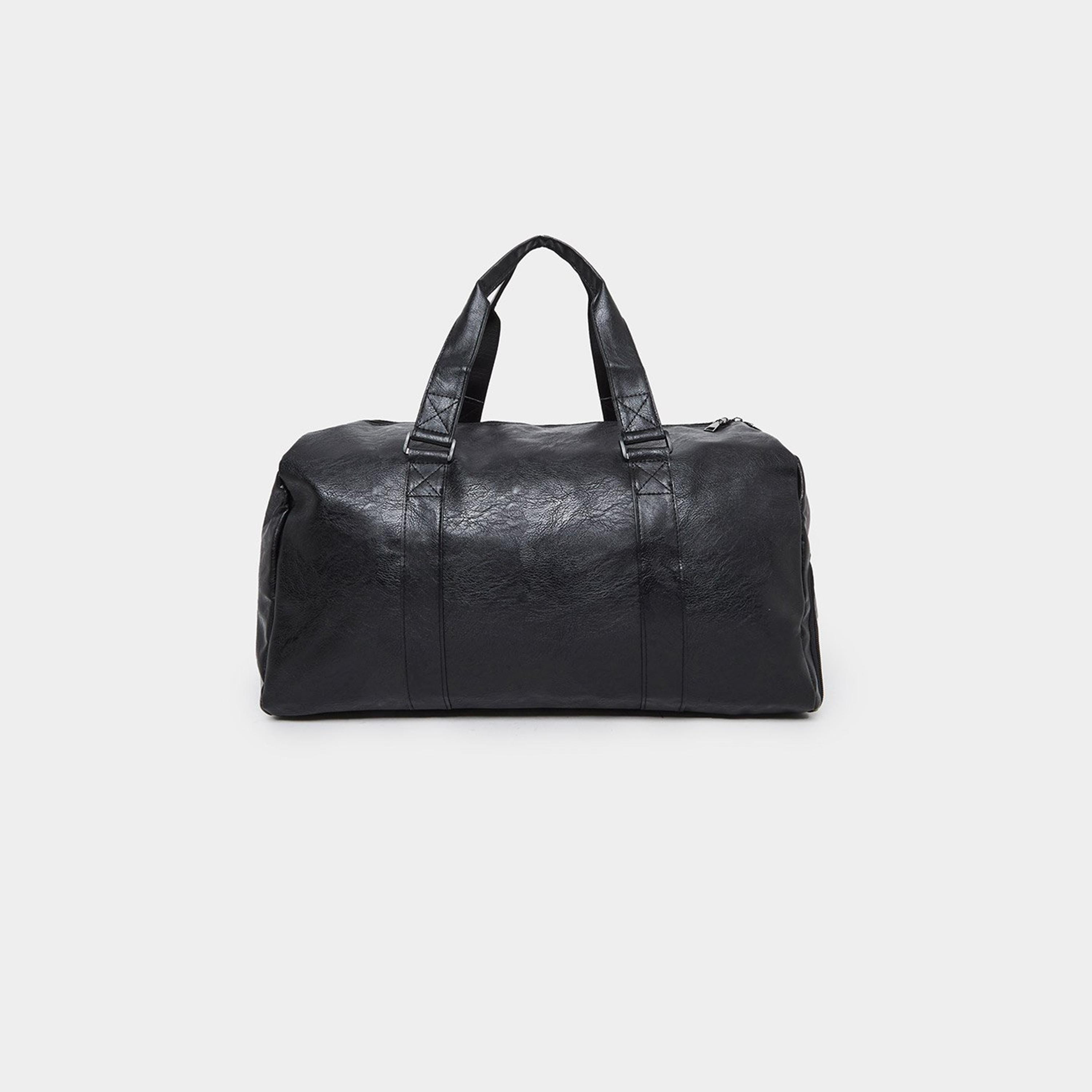 Styli Patch Detail Sports Bag with Double Handles-men-bags-image-2
