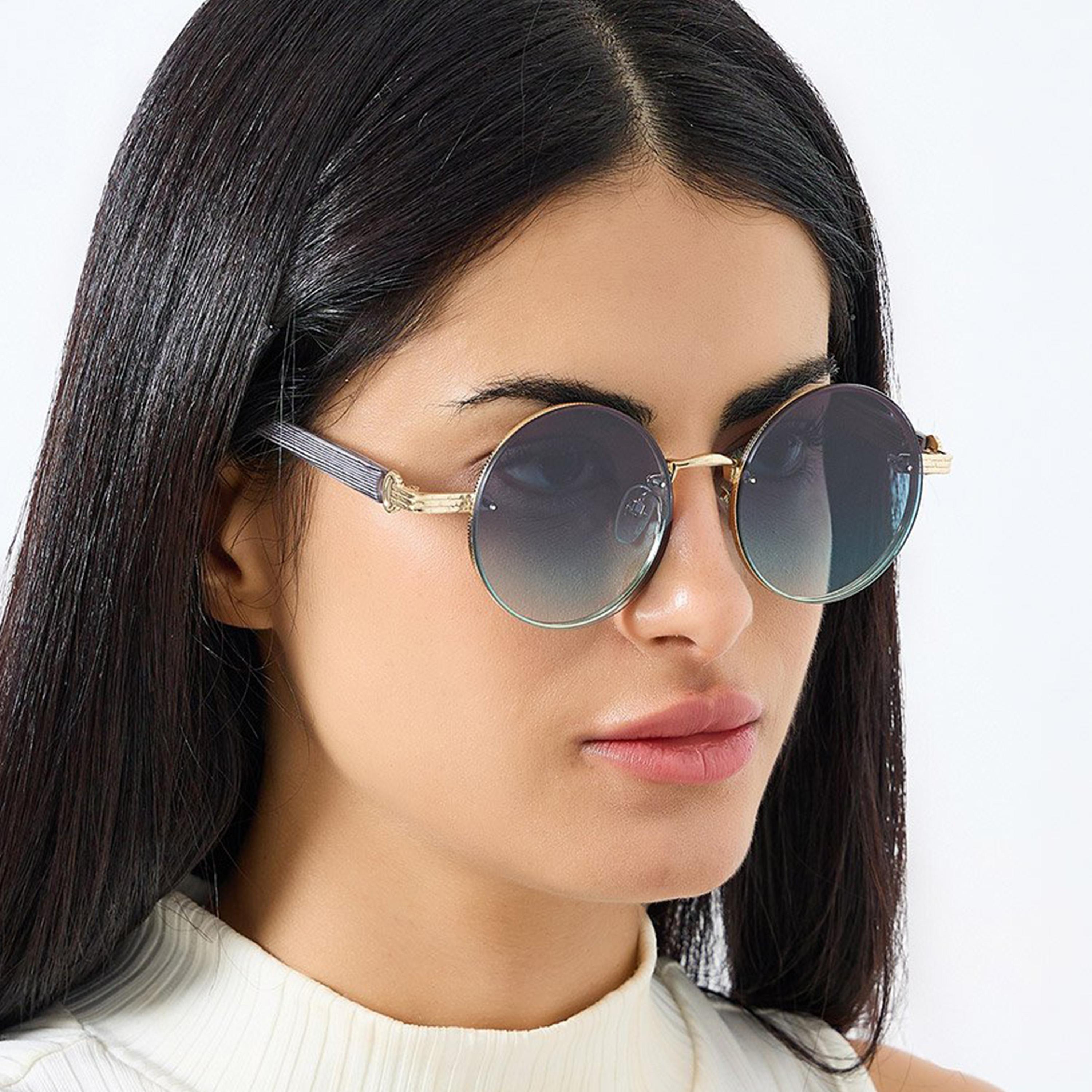 ستايلي - نظارة شمسية دائرية مع وسادات أنف-men-sunglasses-image-2