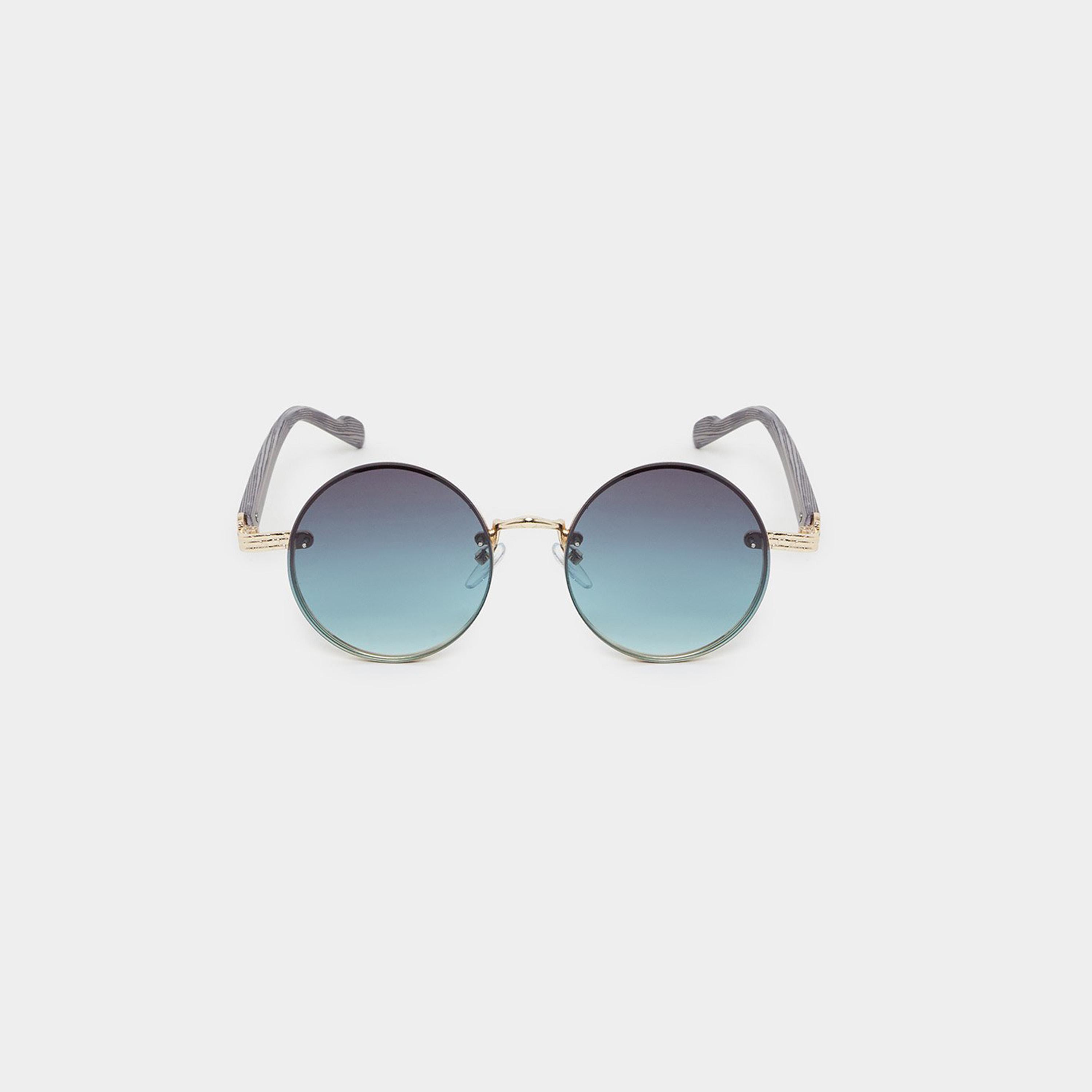 ستايلي - نظارة شمسية دائرية مع وسادات أنف-men-sunglasses-image-3