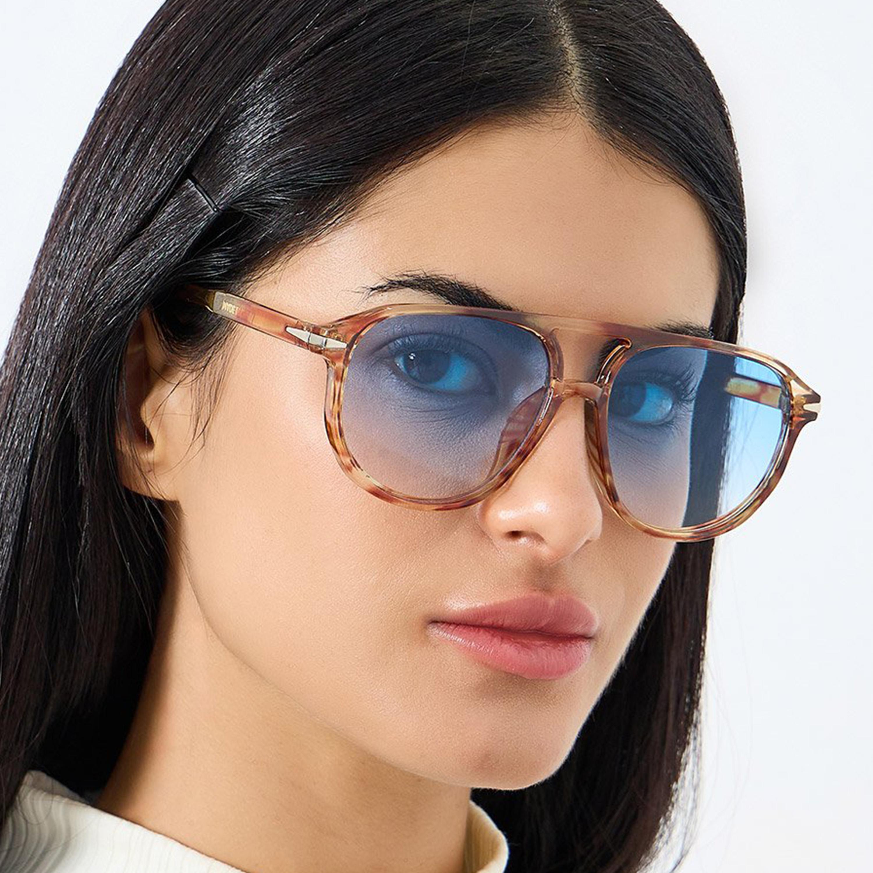 Styli Double Bridge Aviator Sunglasses-men-sunglasses-image-2