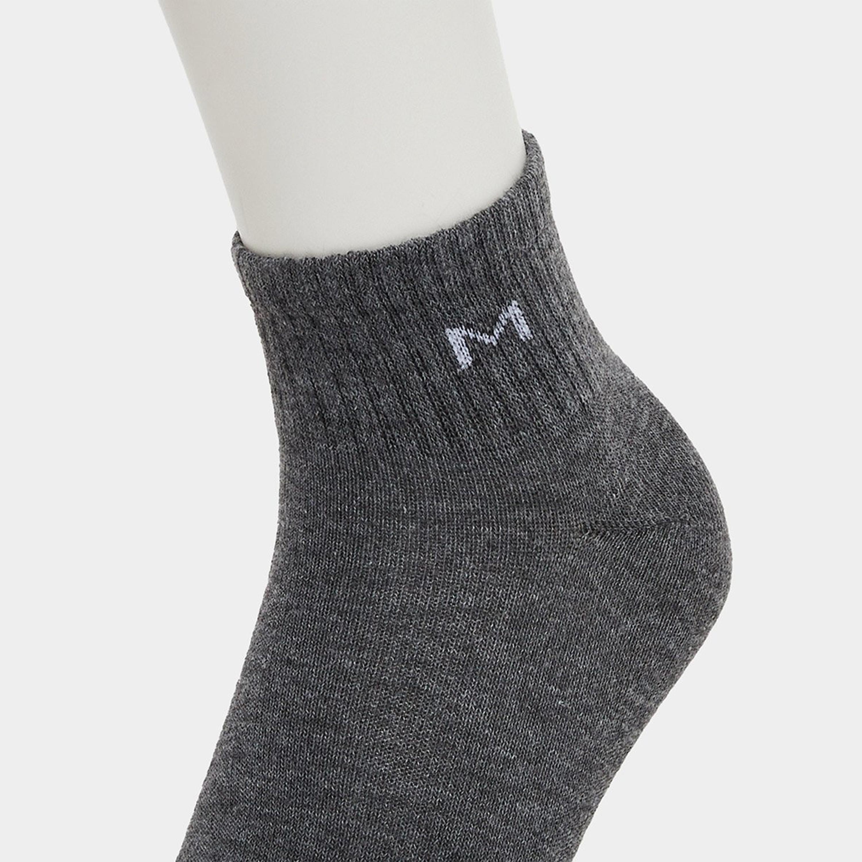 Styli Set of 3 - Ribbed Cuff Ankle Socks-men-socks-image-3