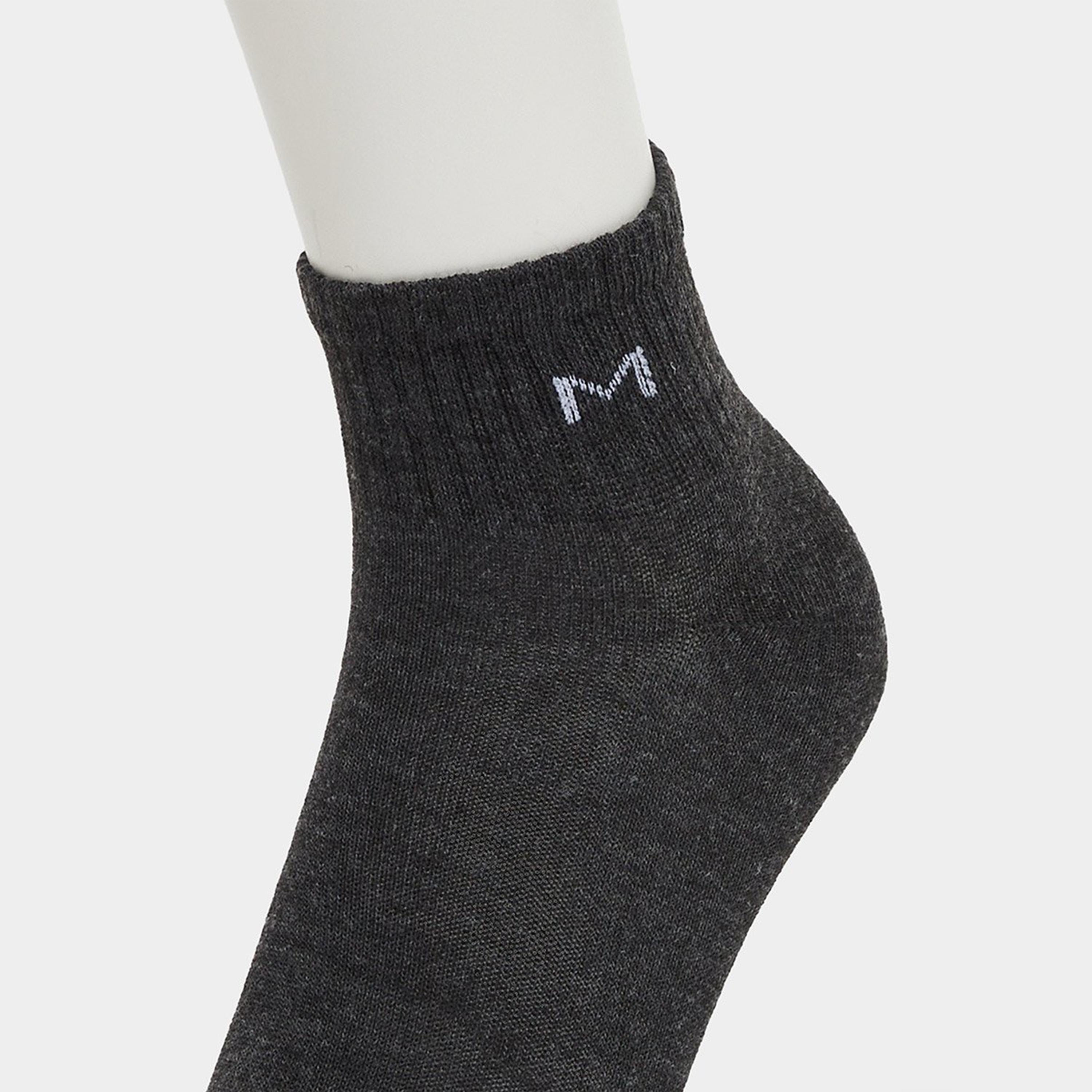 Styli Set of 3 - Ribbed Cuff Ankle Socks-men-socks-image-5