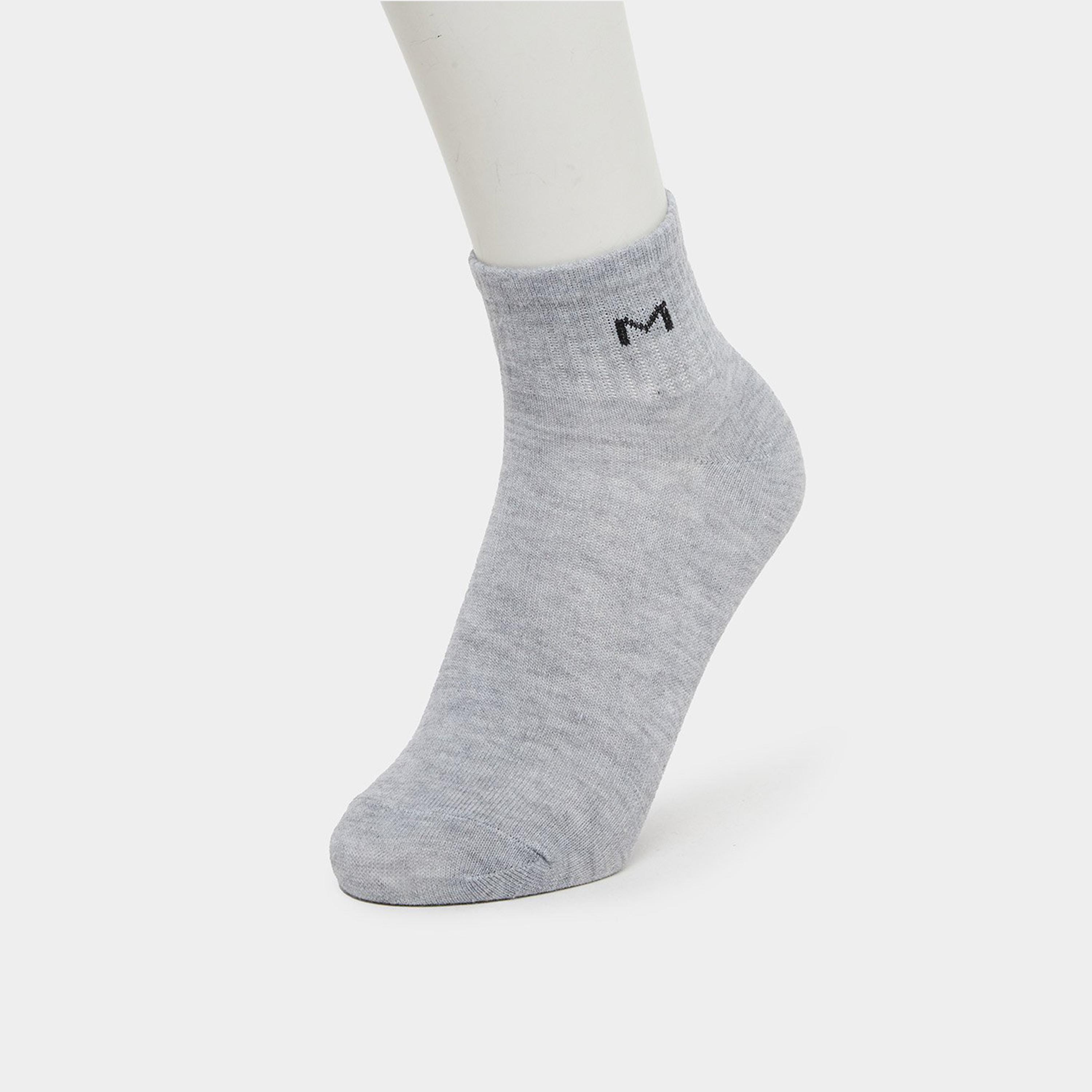 Styli Set of 3 - Ribbed Cuff Ankle Socks-men-socks-image-6