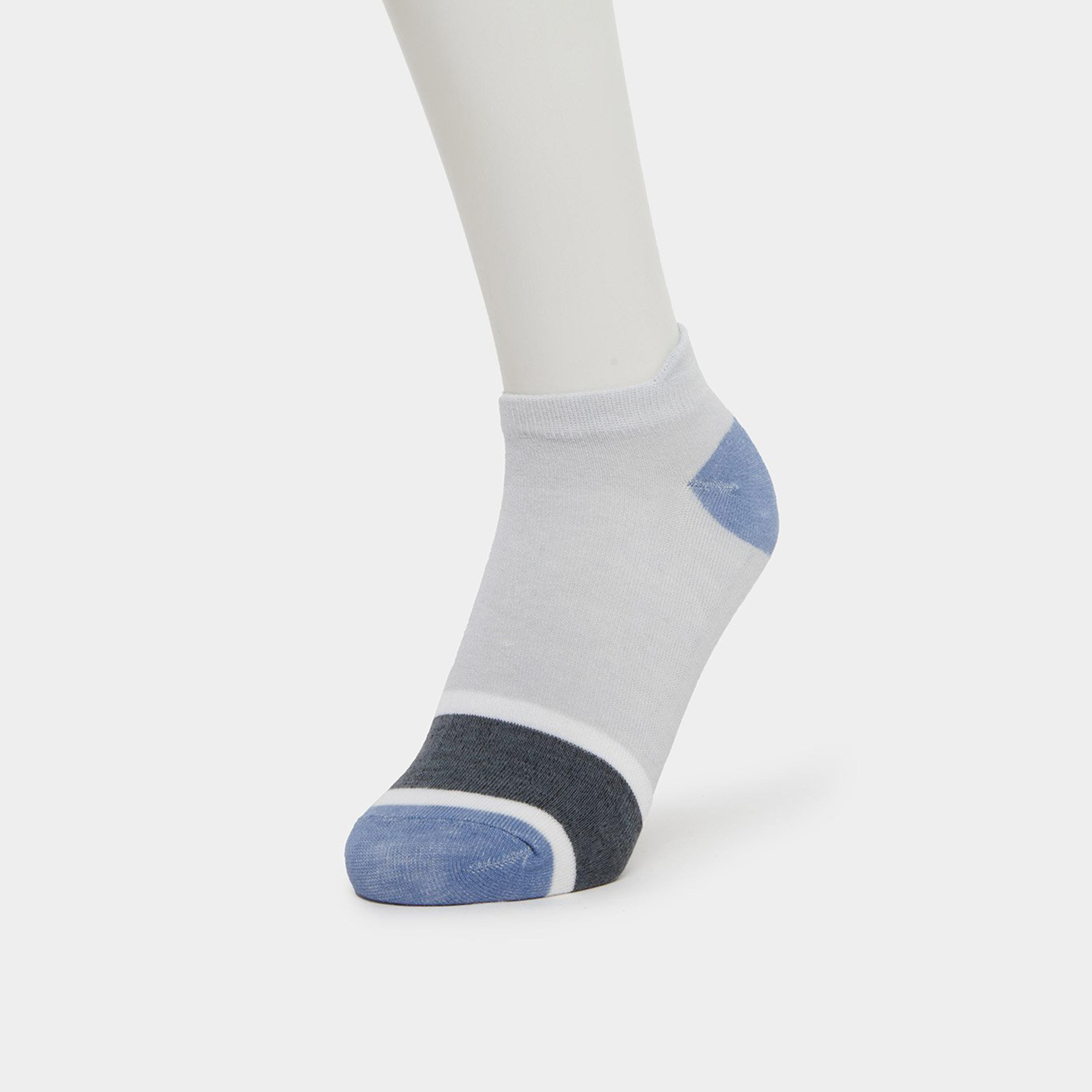 مجموعة من 5 - جوارب مخططة بطول الكاحل-men-socks-image-2