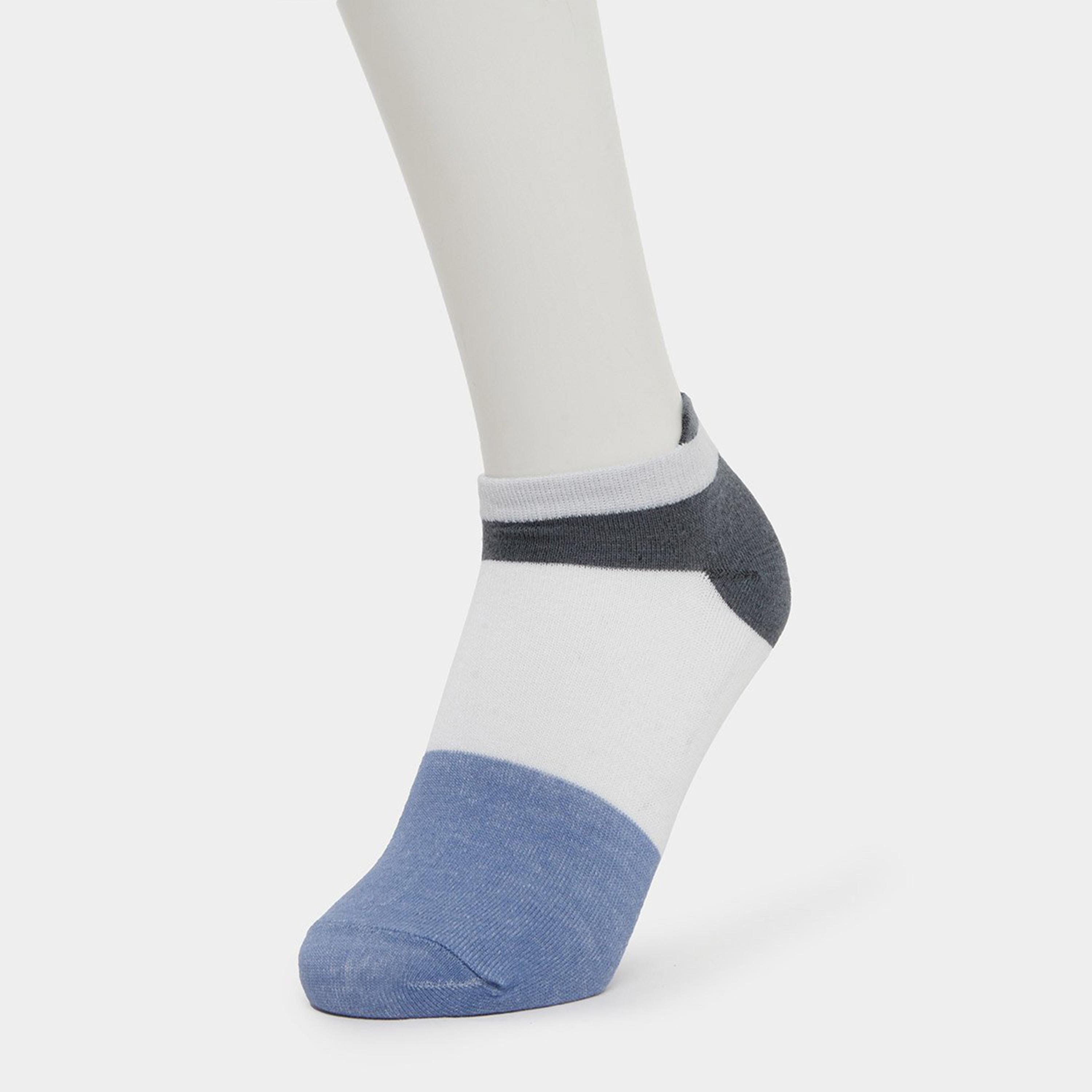 Styli Pack of 5 - Striped Detail Ankle Socks-men-socks-image-4