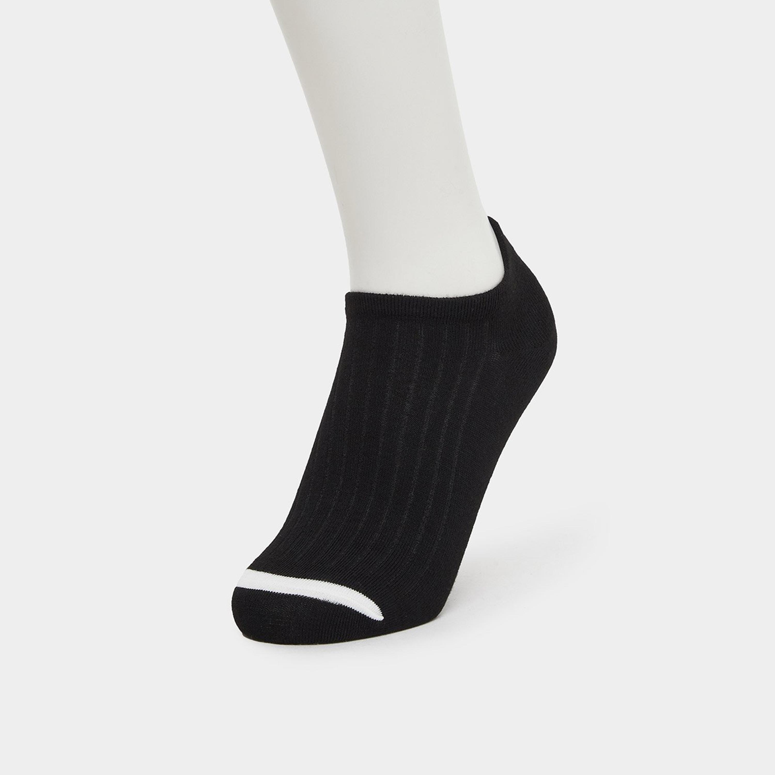 Styli Set of 3 - Contrast Stripe Ankle Socks-men-socks-image-2