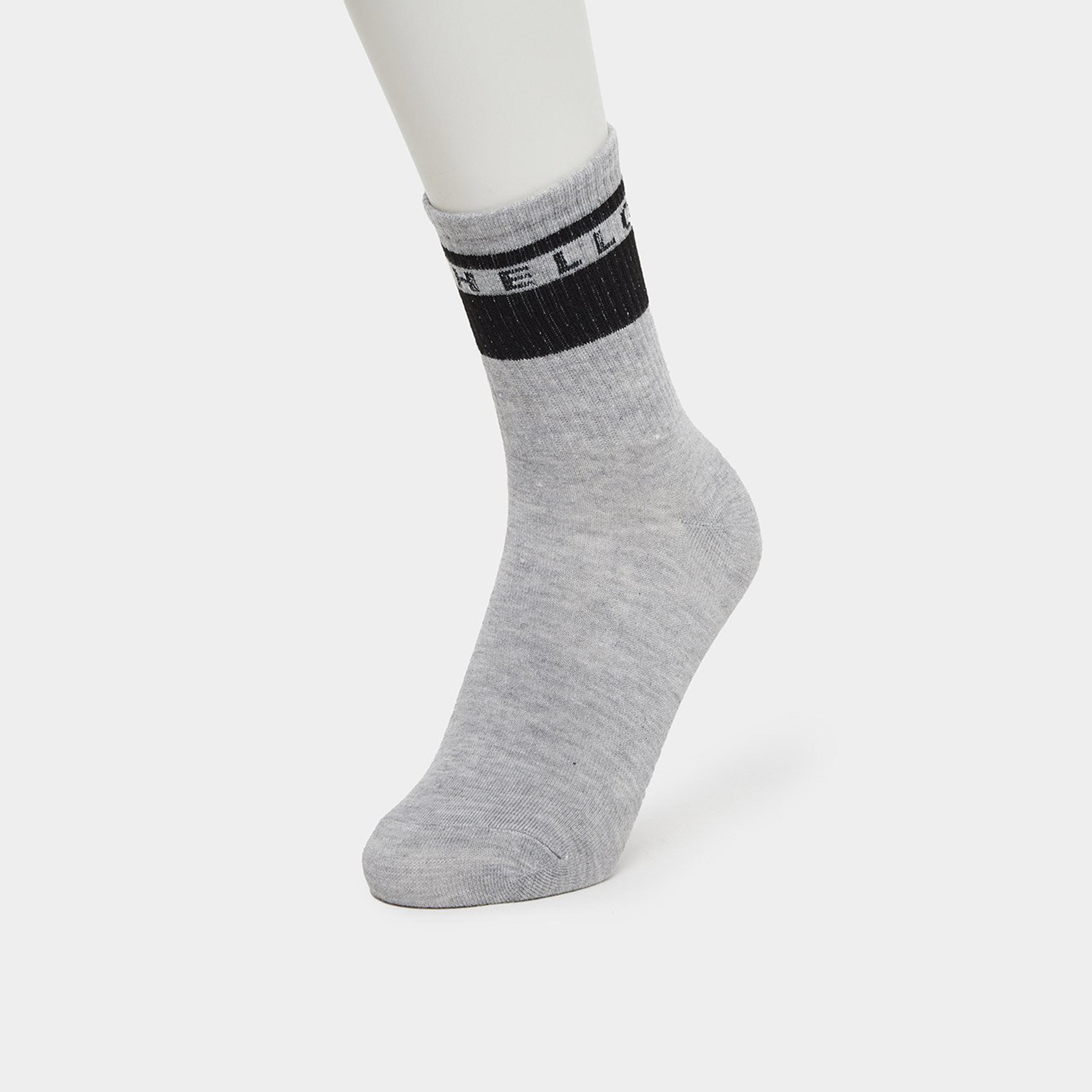 Styli Set of 5 - Striped Cuff Crew Socks-men-socks-image-2