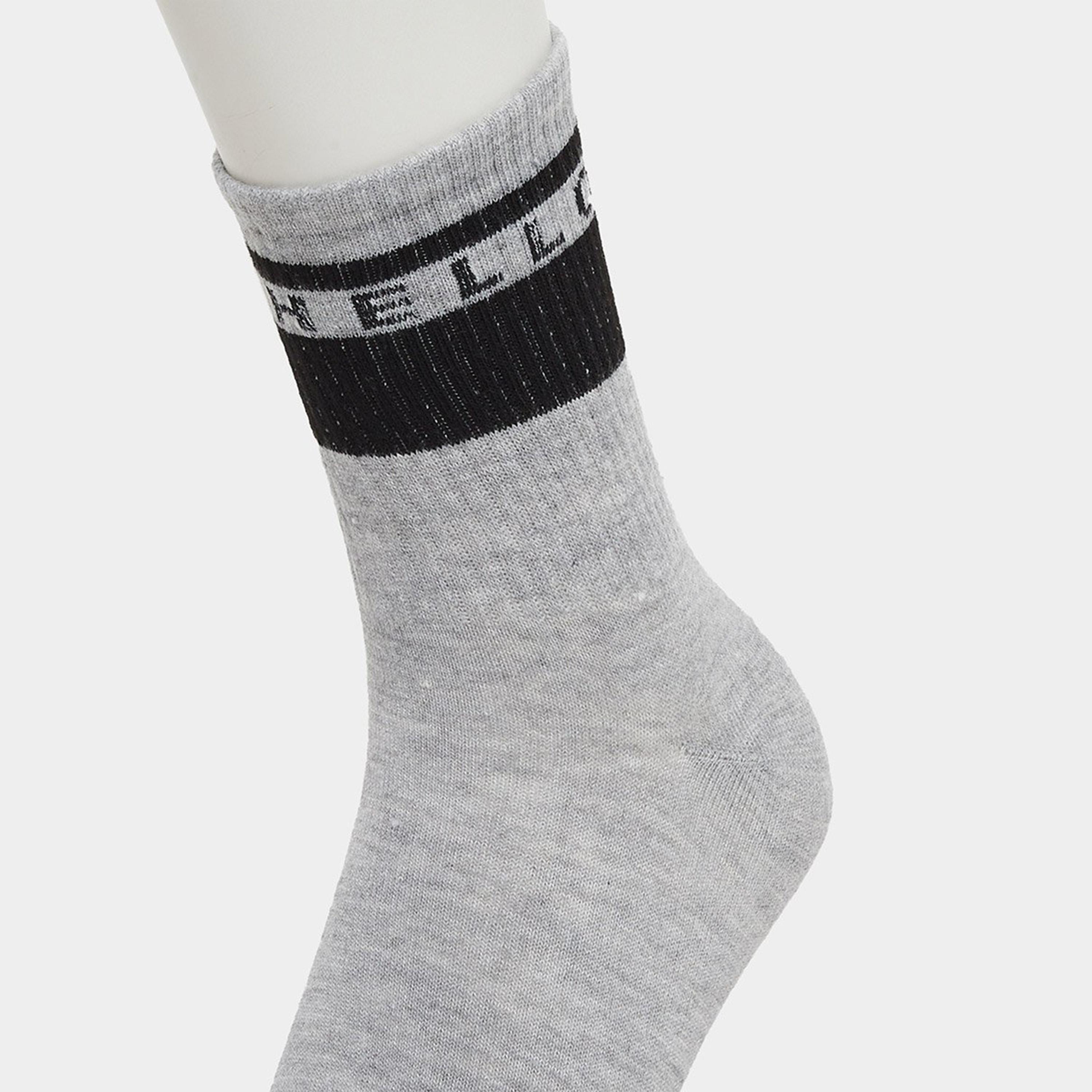 Styli Set of 5 - Striped Cuff Crew Socks-men-socks-image-3