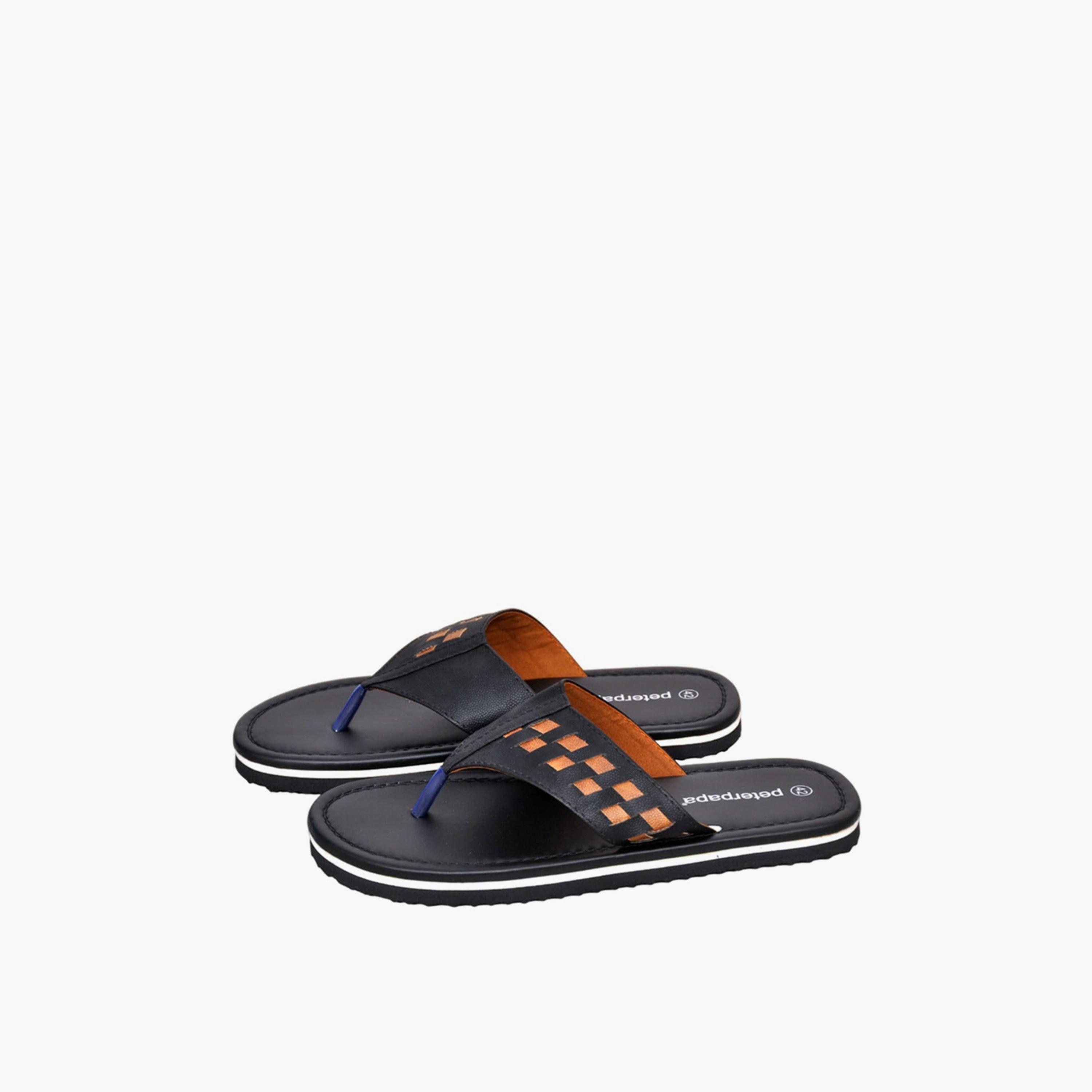 بيتربابا × ستايلي - شبشب رجالي منسوج باصبع-men-shoes-flipflopsandslides-image-1