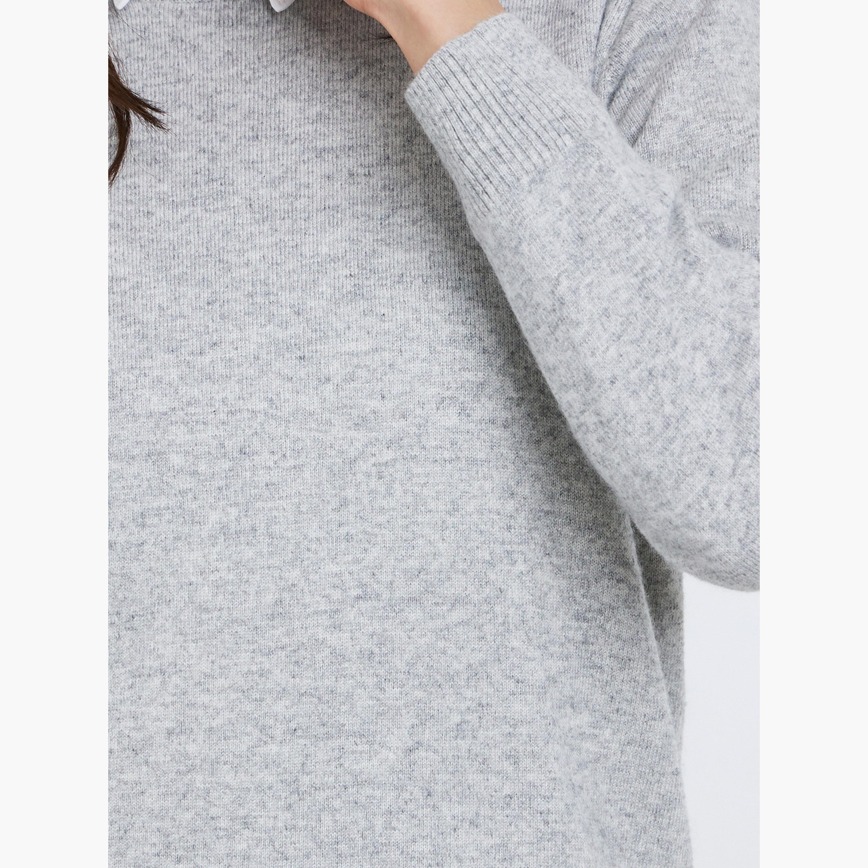 Styli Women Grey Knit Sweater with Long Sleeves-women-clothing-cardigansandjumpers-jumpers-image-4