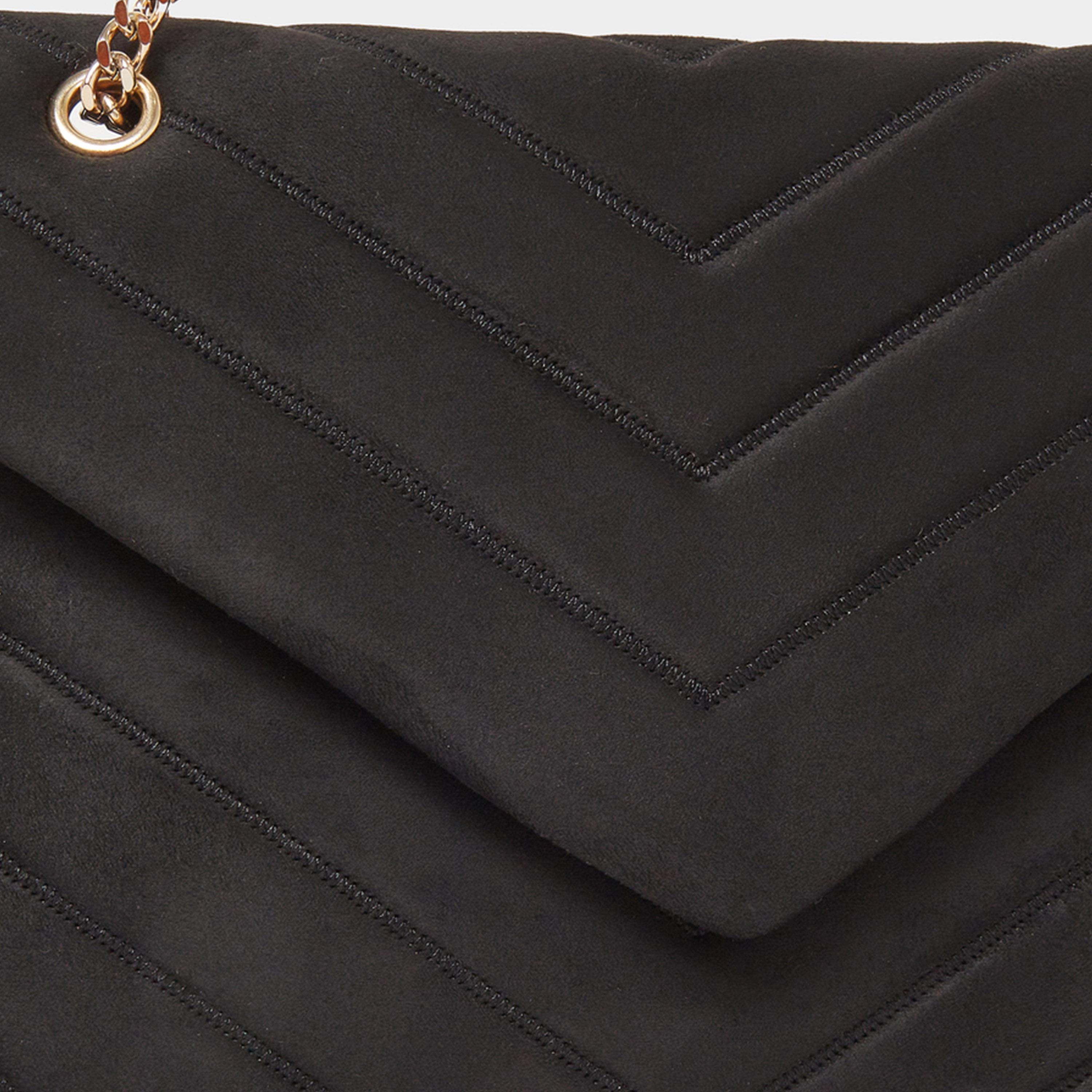 Styli Black Chevron Shoulder Bag-women-bagsandwallets-handbags-image-4